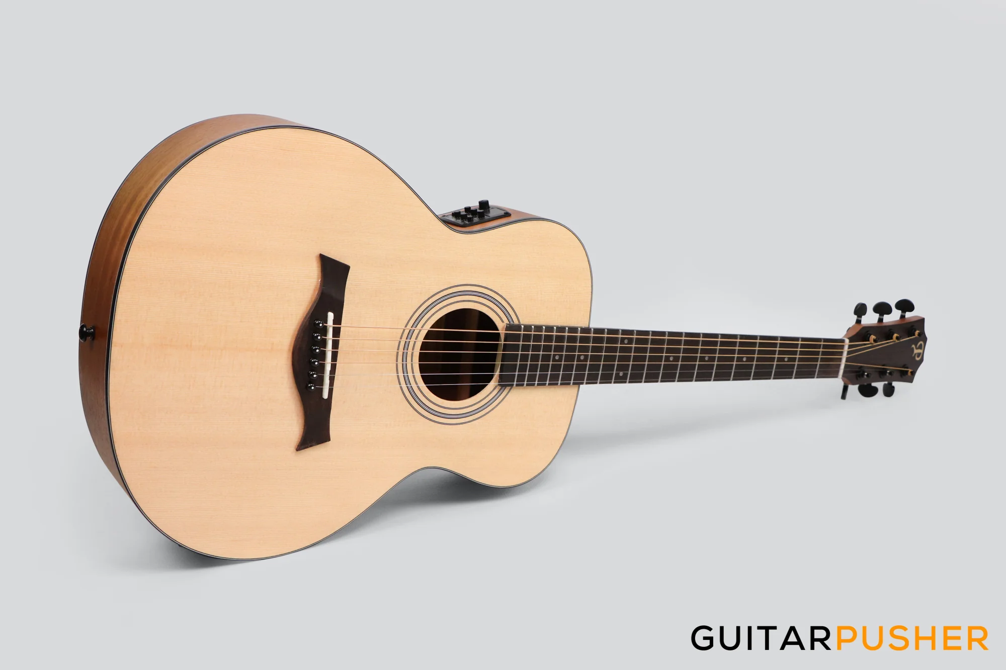 Phoebus Progeny Baby-15GSe GS Mini Acoustic-Electric Guitar w/ Gig Bag - Image 9