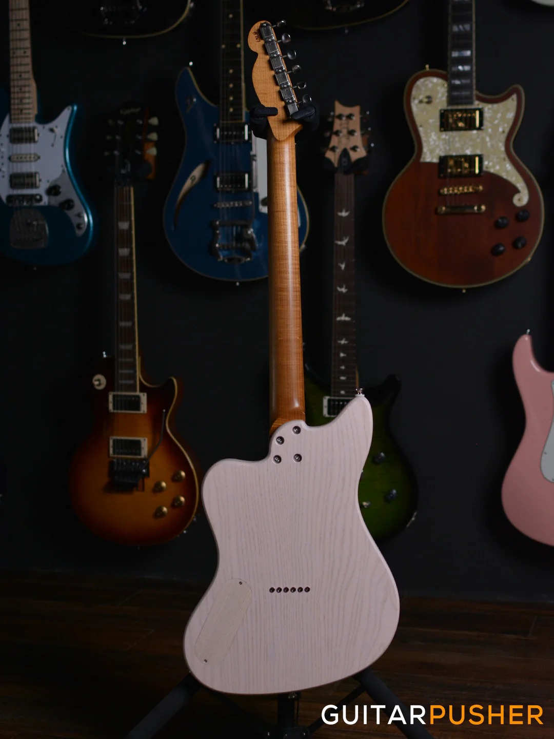 PJD Guitars St. John Standard Electric Guitar - Candy Floss Pink - Image 12