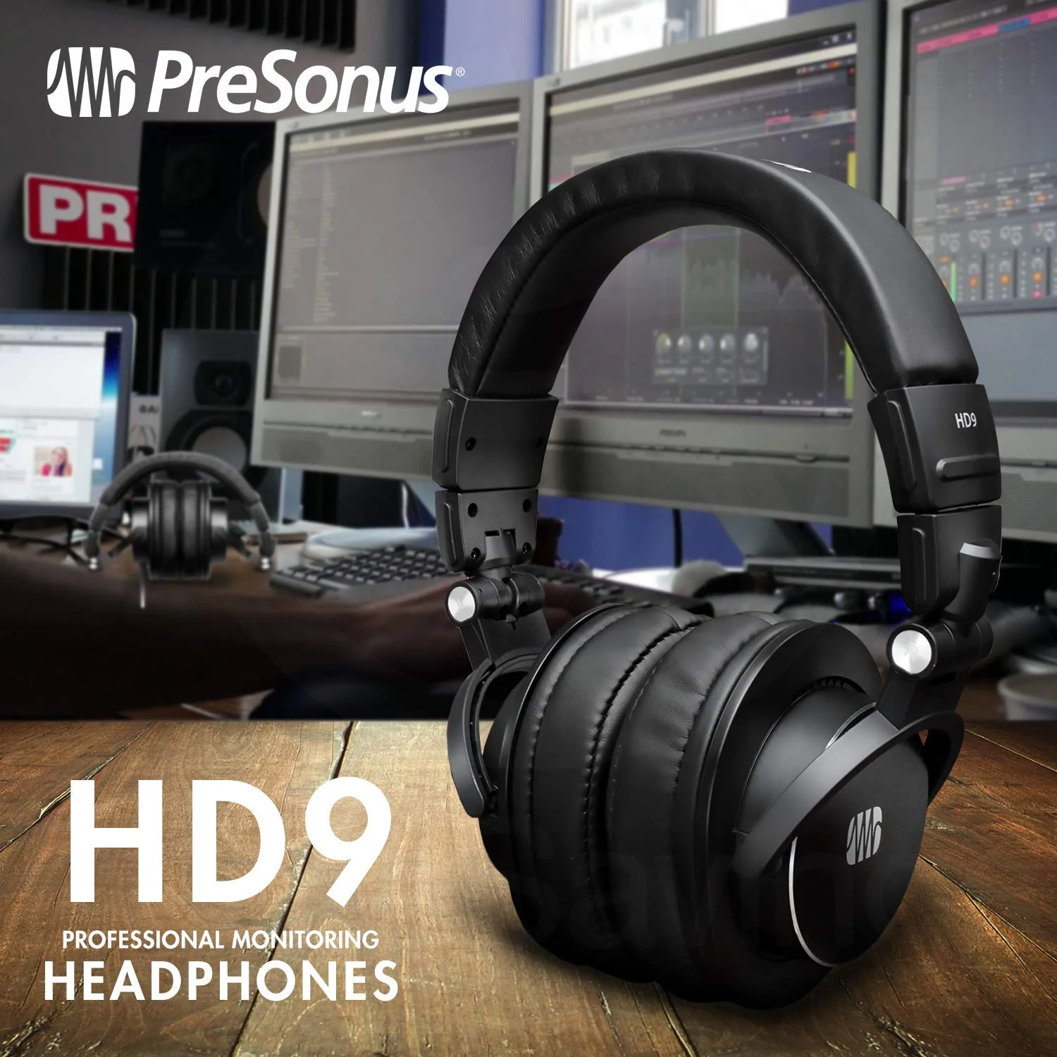 PreSonus HD9 Professional Studio Monitor Headphones - Image 2