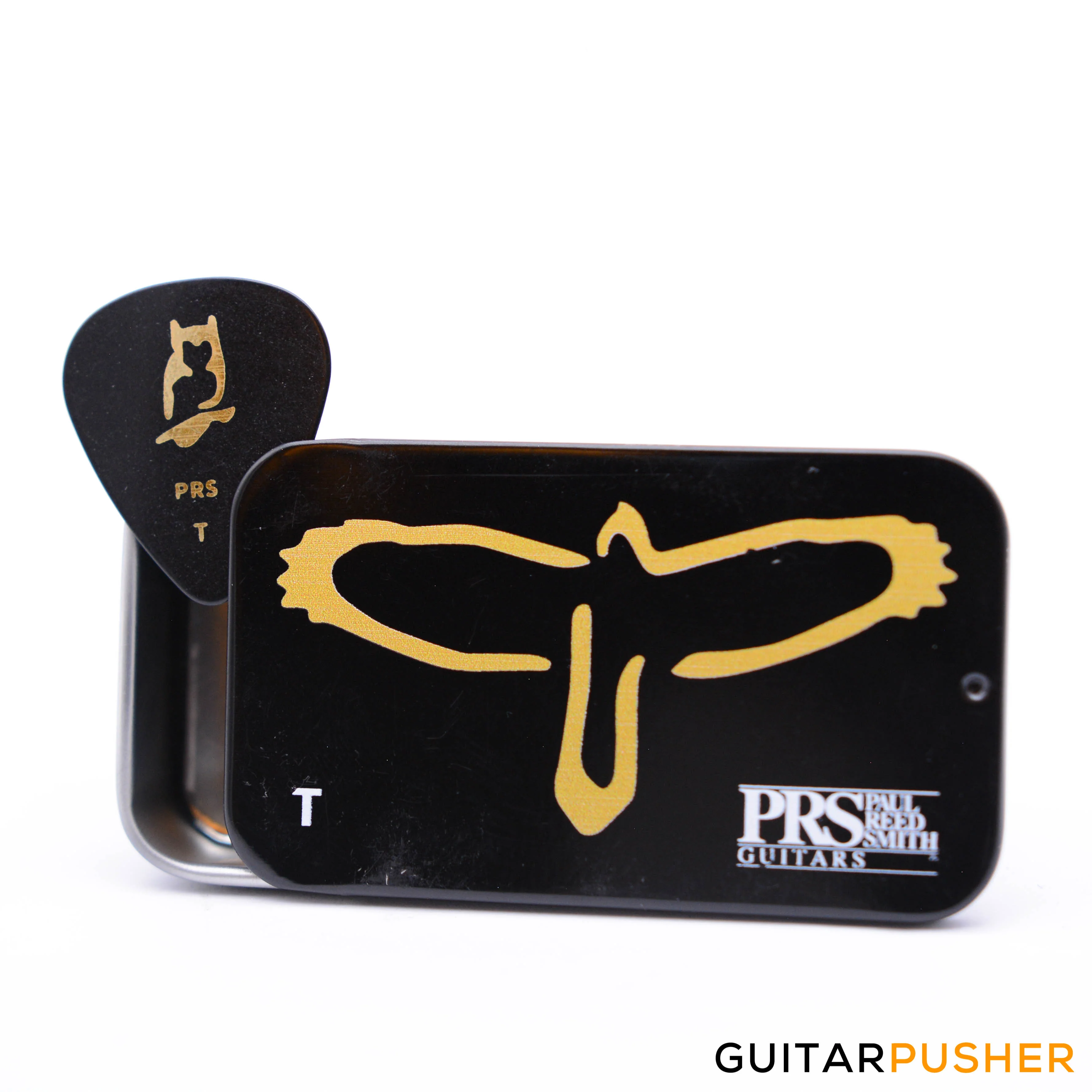 PRS Gold Birds Assorted Picks (12 pcs.) w/ Tin Case - Image 3