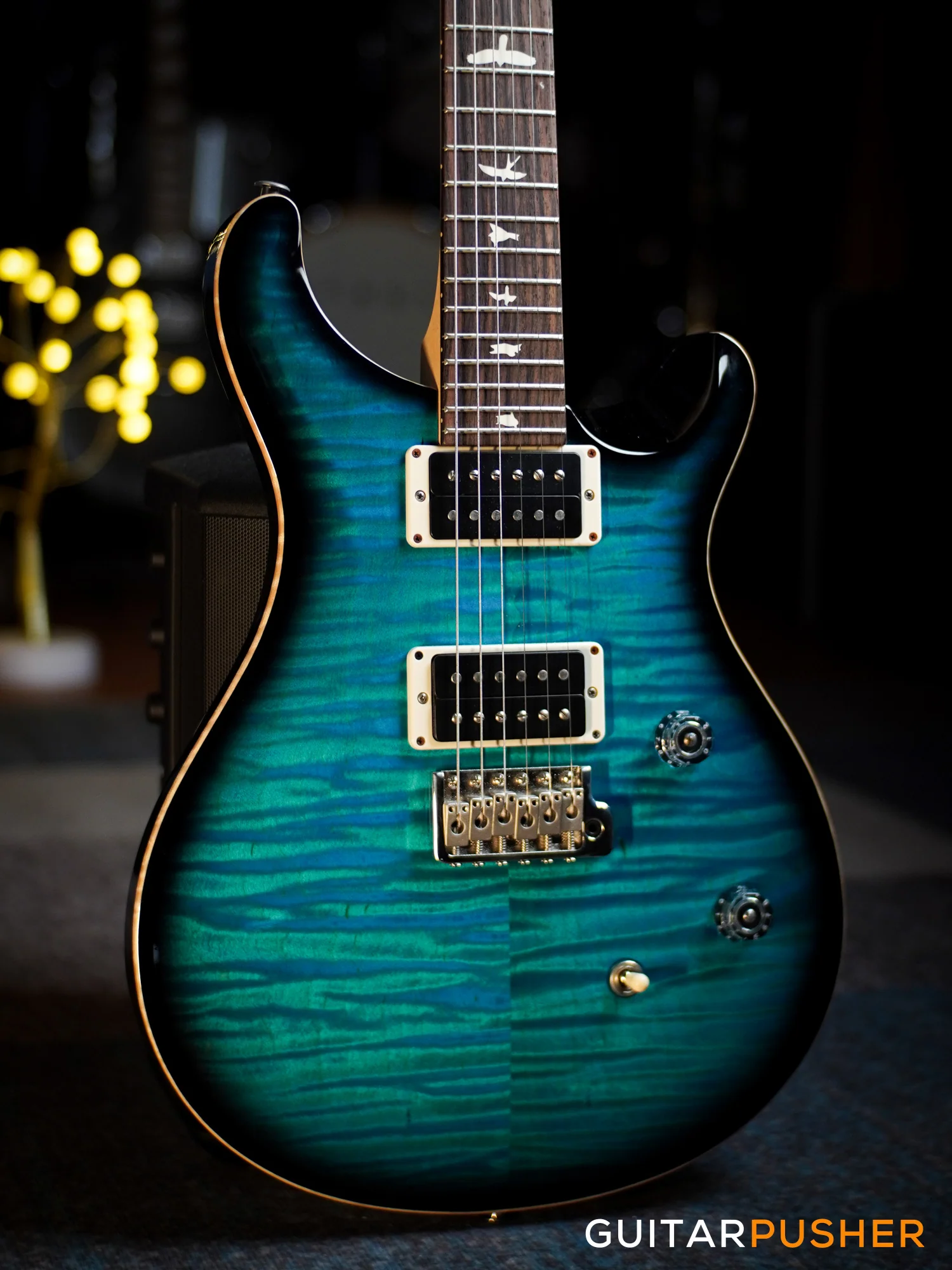 PRS Guitars Bolt-On CE 24 Electric Guitar (Caroll Blue Smokeburst) - Image 5