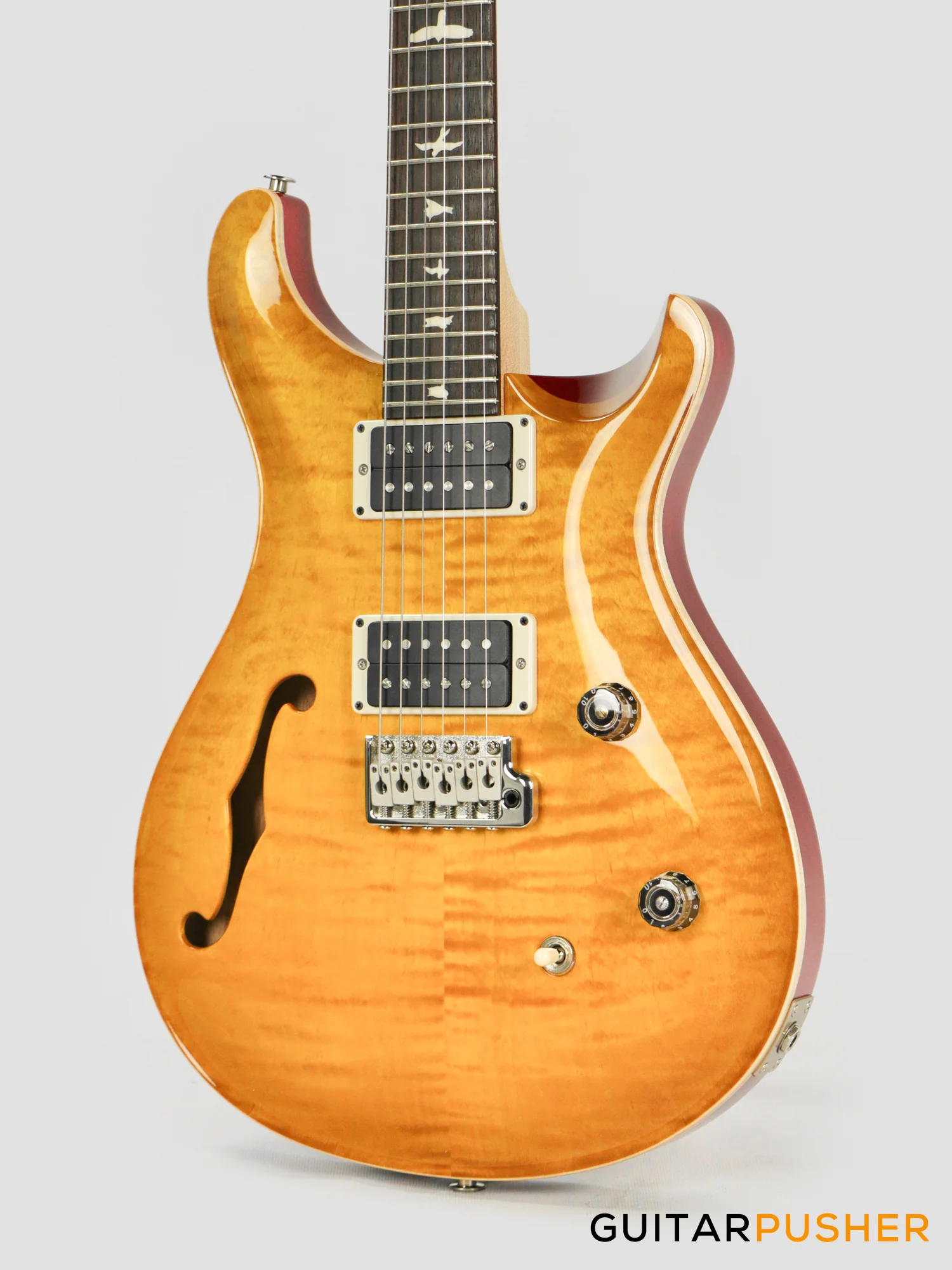 PRS Guitars Bolt-On CE 24 Semi-Hollow Electric Guitar McCarty Sunburst - Image 9