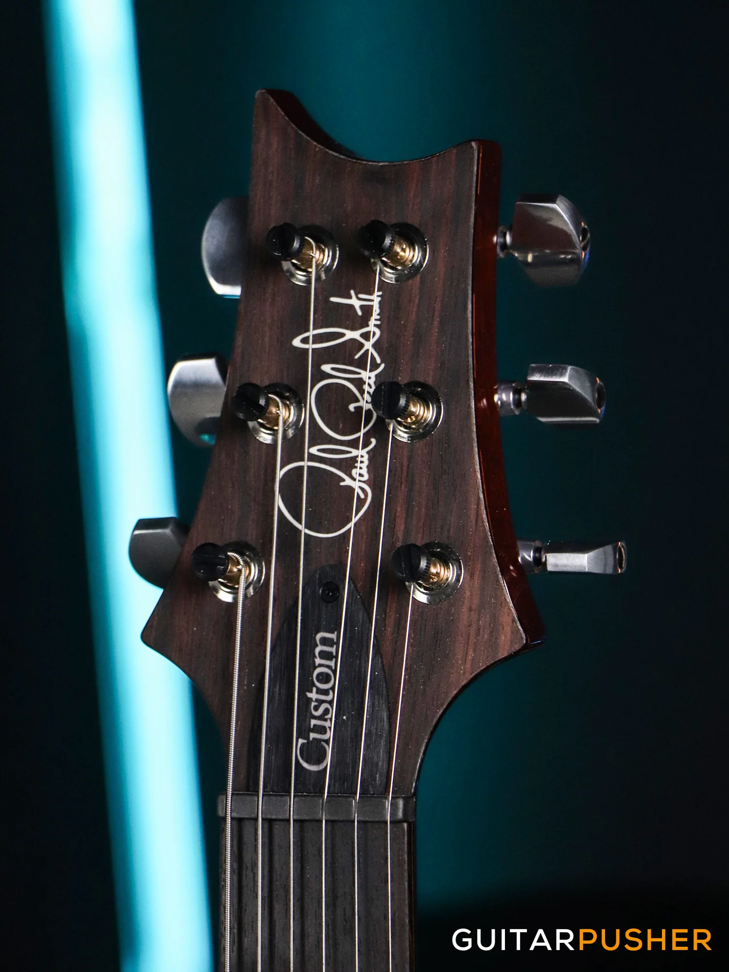 PRS Guitars Custom 24-08 Electric Guitar (Orange Tiger) - Image 4