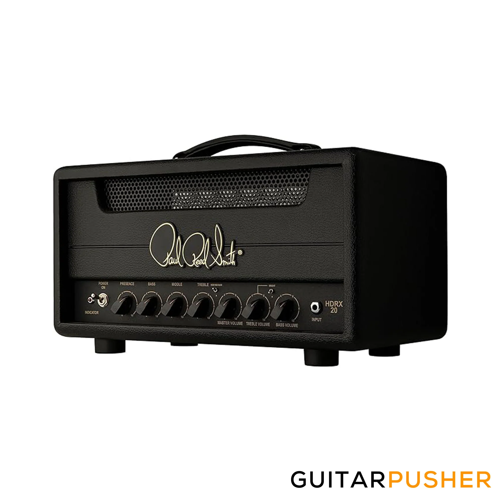 PRS Guitars HDRX 20 Tube-Type 20-Watt Amplifier Head - Black, 5881 Tubes - Image 3