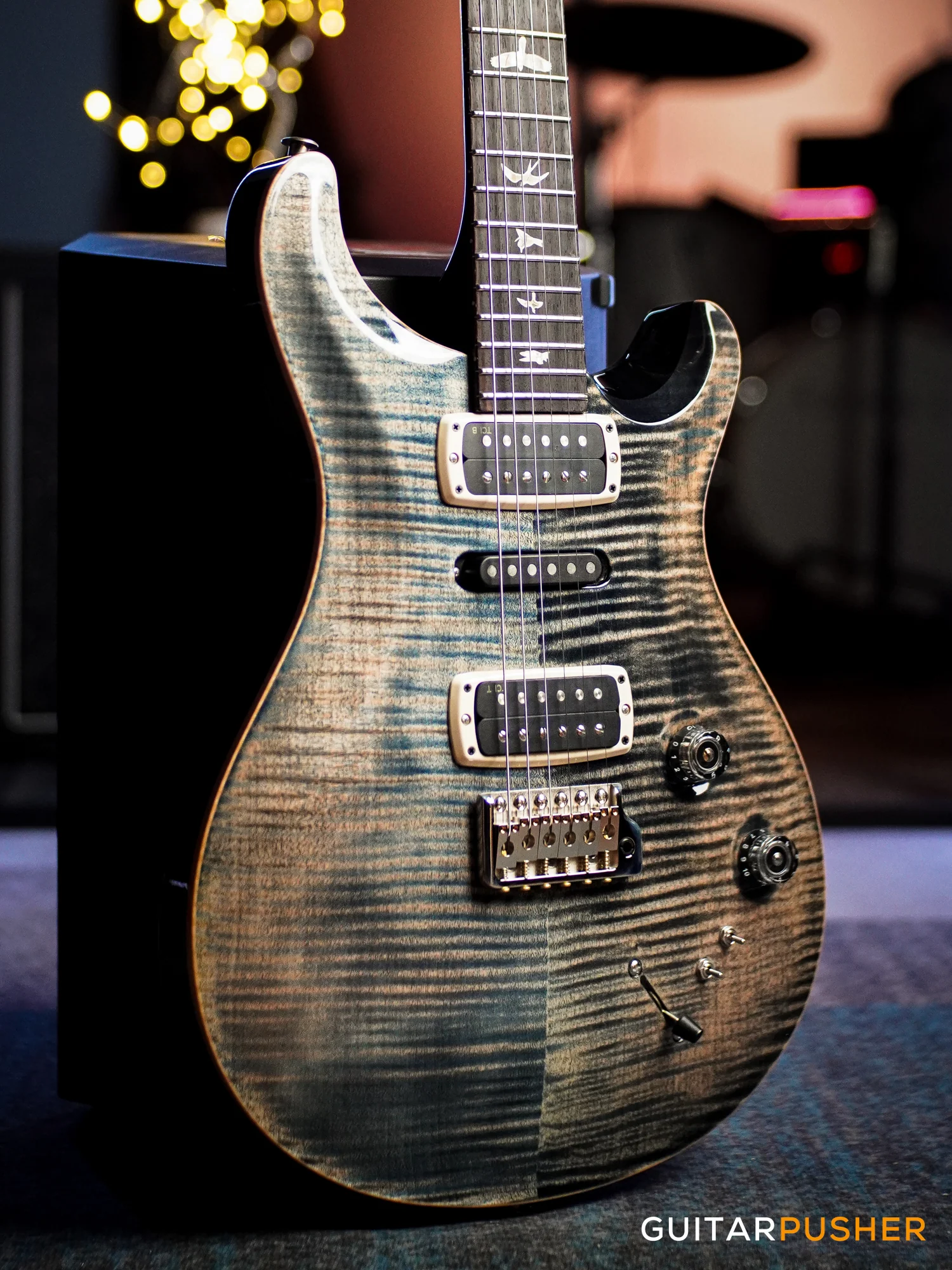 PRS Guitars Modern Eagle V Electric Guitar (Faded Whale Blue) - Image 5
