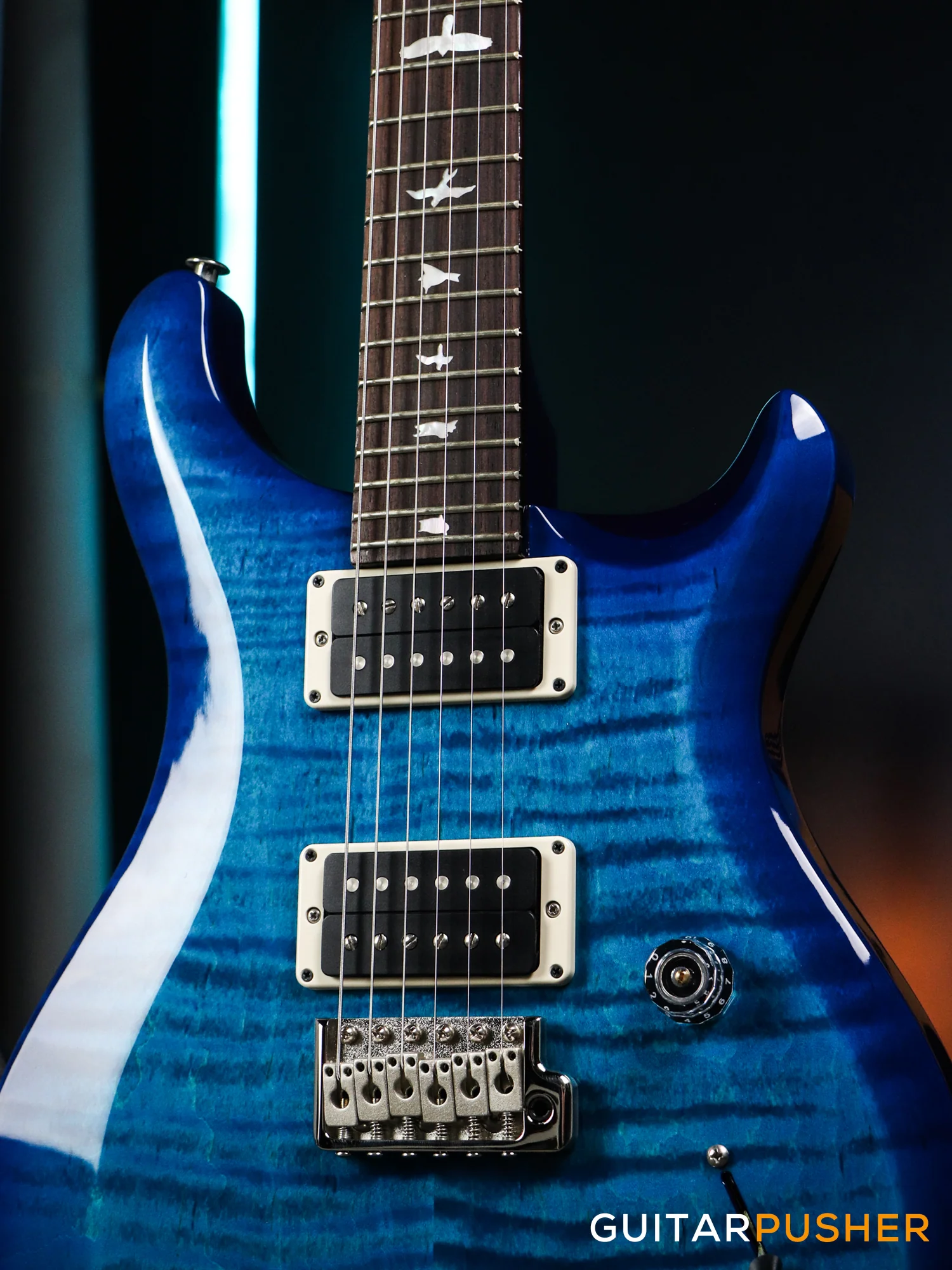 PRS Guitars S2 10th Anniversary Custom 24 Electric Guitar - Lake Blue - Image 7