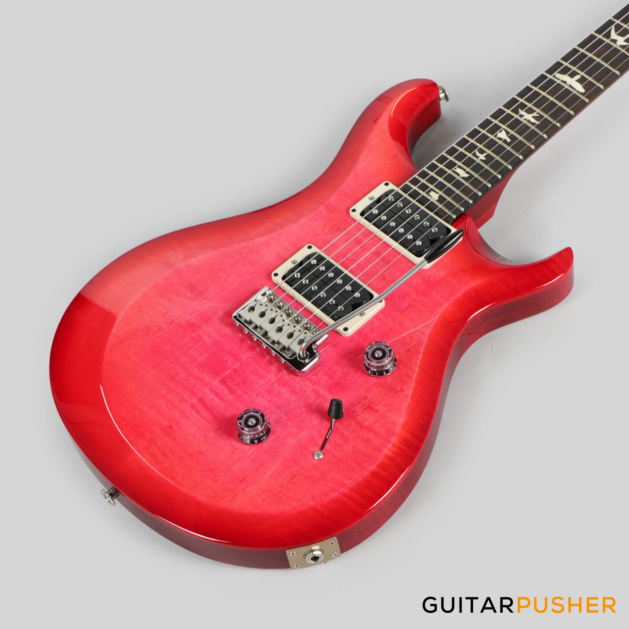 PRS Guitars S2 Custom 24 Electric Guitar Bonni Pink Cherry Burst - Image 11