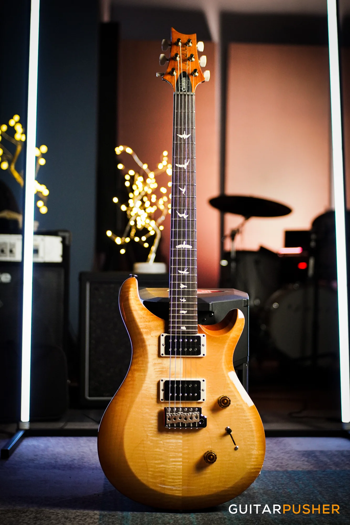 PRS Guitars S2 Custom 24 Electric Guitar Vintage Natural - Image 2