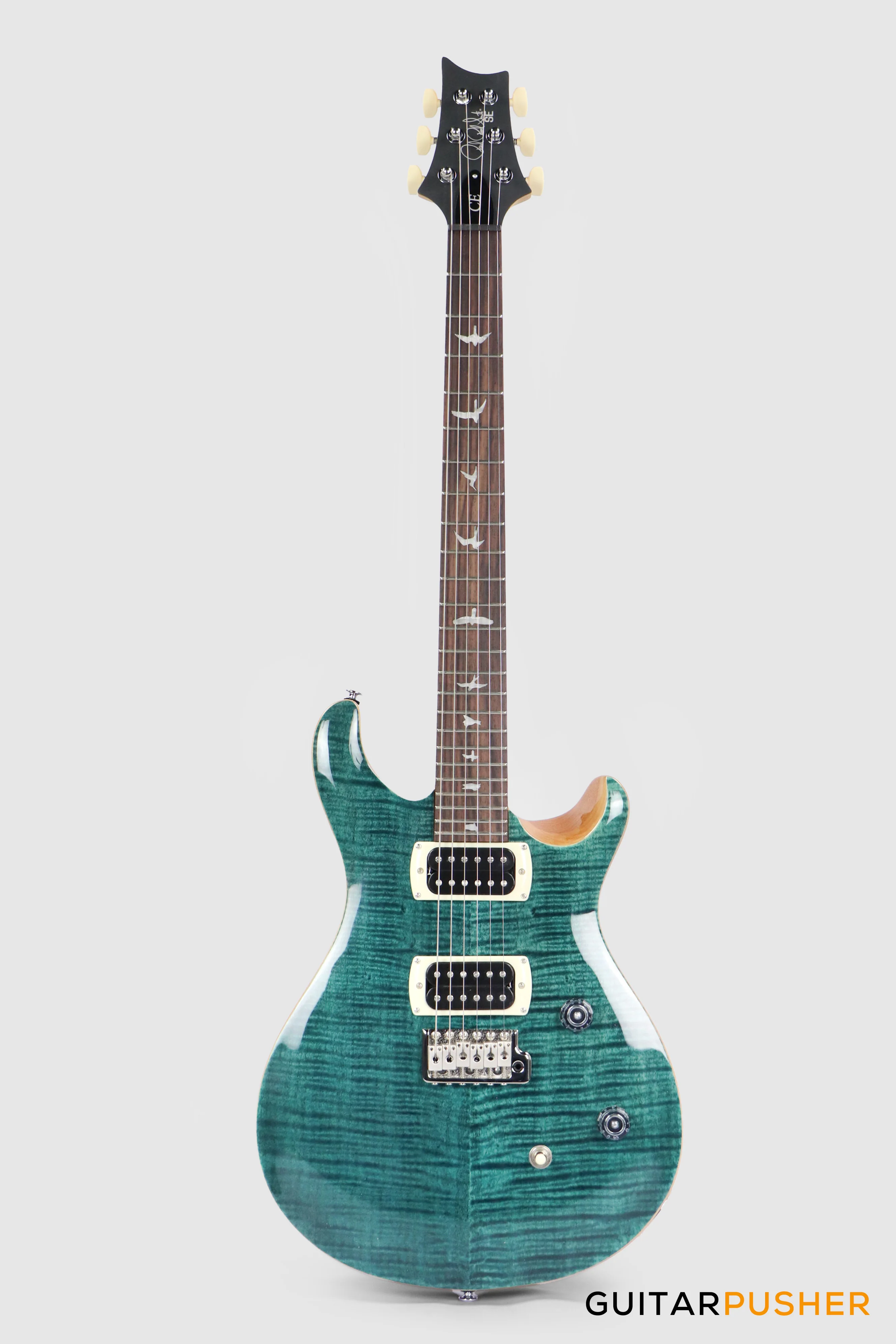 PRS Guitars SE Bolt-On CE 24 Electric Guitar (Slate Blue) - Image 2
