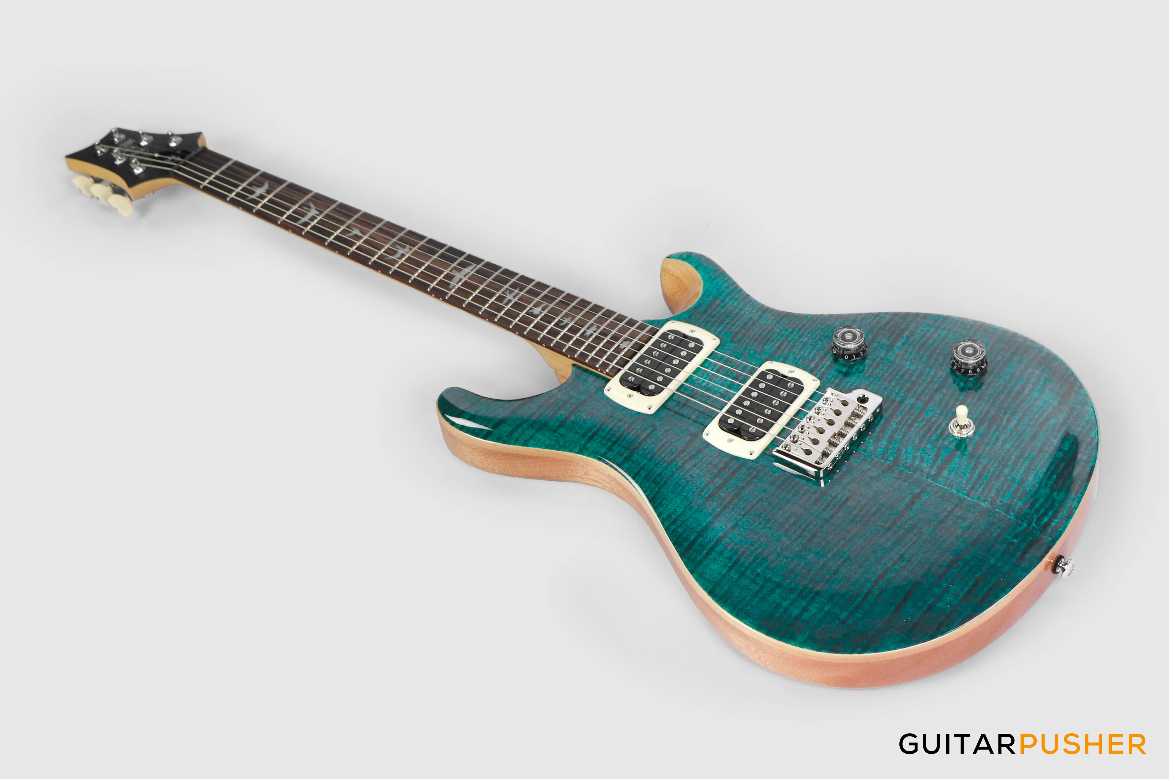PRS Guitars SE Bolt-On CE 24 Electric Guitar (Slate Blue) - Image 9