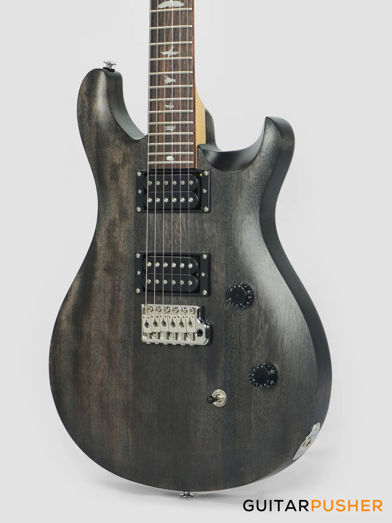 PRS Guitars SE Bolt-On CE 24 Standard Satin Electric Guitar (Charcoal) - Image 9