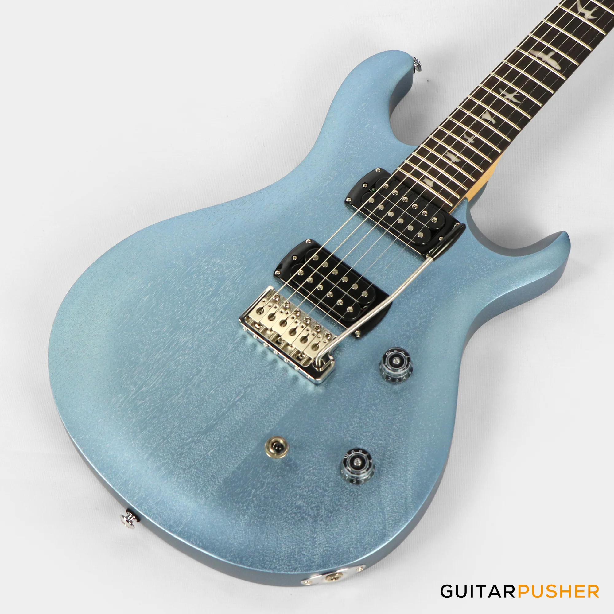 PRS Guitars SE Bolt-On CE 24 Standard Satin Electric Guitar (Ice Blue Metallic) - Image 10