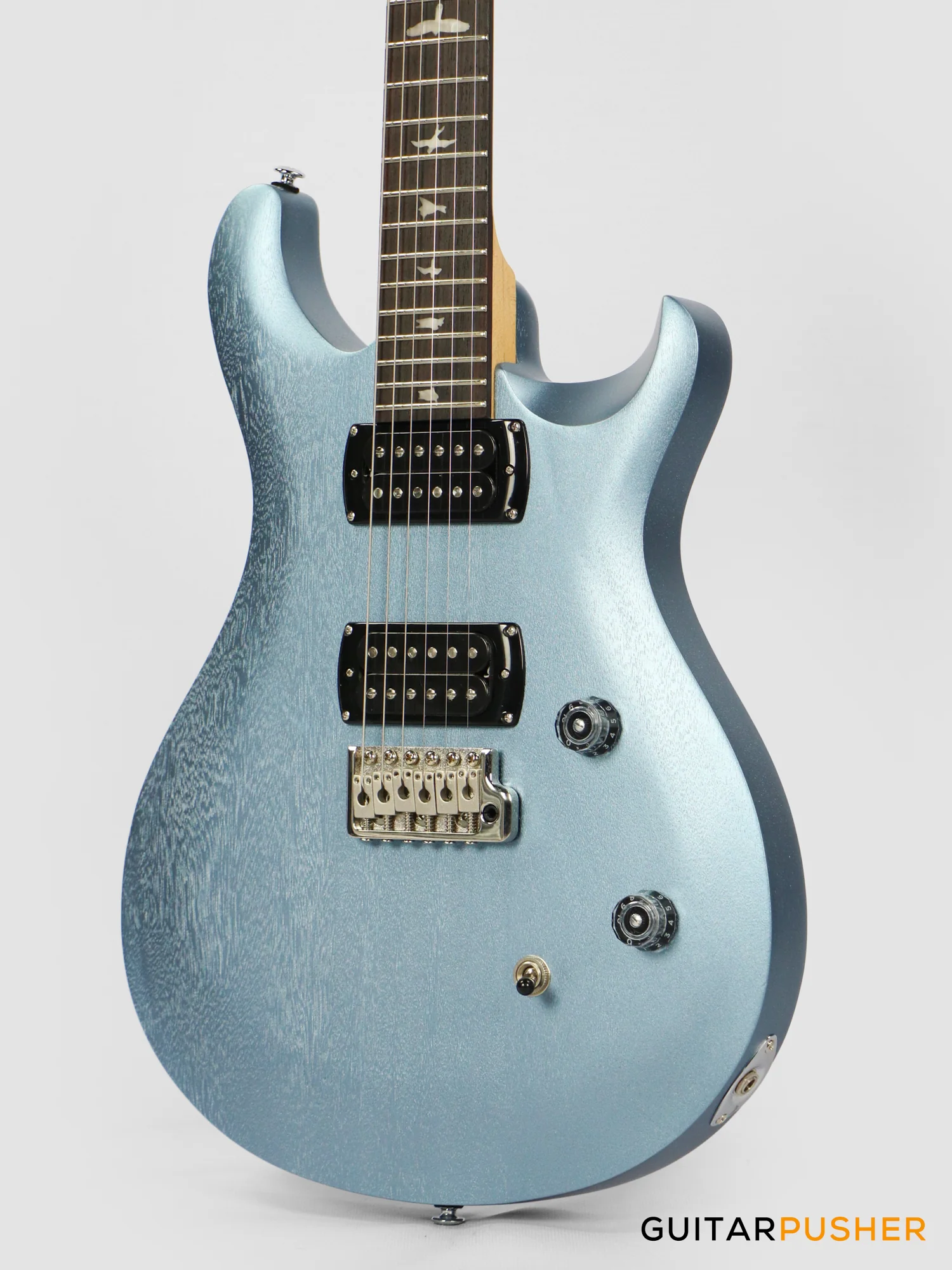PRS Guitars SE Bolt-On CE 24 Standard Satin Electric Guitar (Ice Blue Metallic) - Image 8