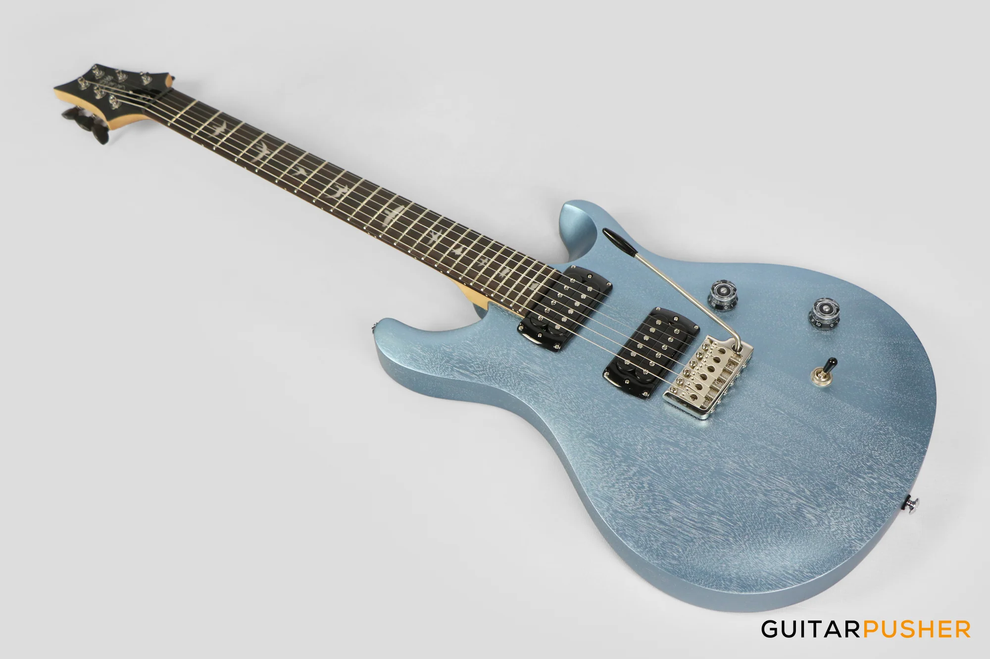 PRS Guitars SE Bolt-On CE 24 Standard Satin Electric Guitar (Ice Blue Metallic) - Image 9