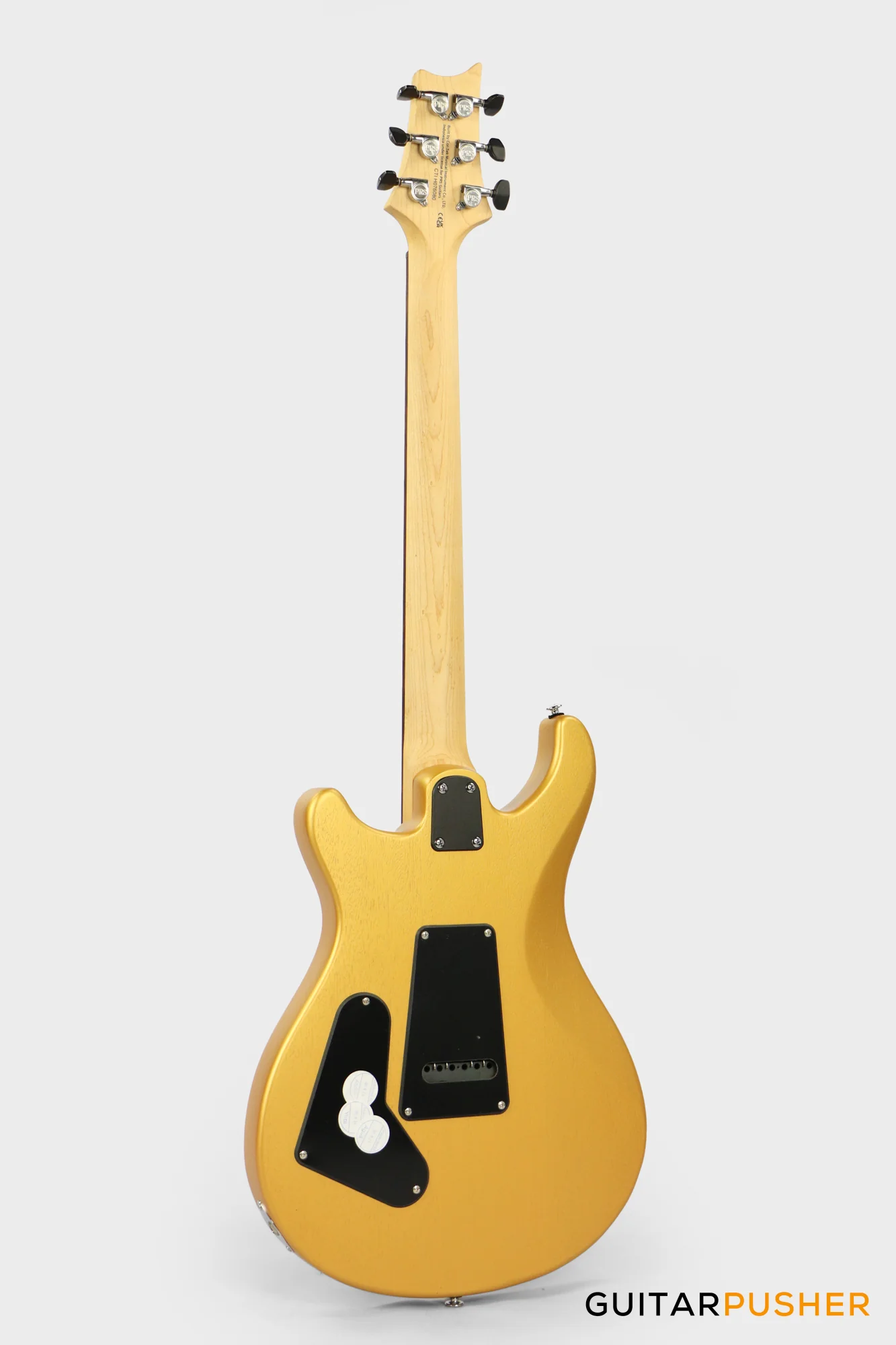 PRS Guitars SE Bolt-On CE 24 Standard Satin Electric Guitar (Metallic Gold) - Image 6