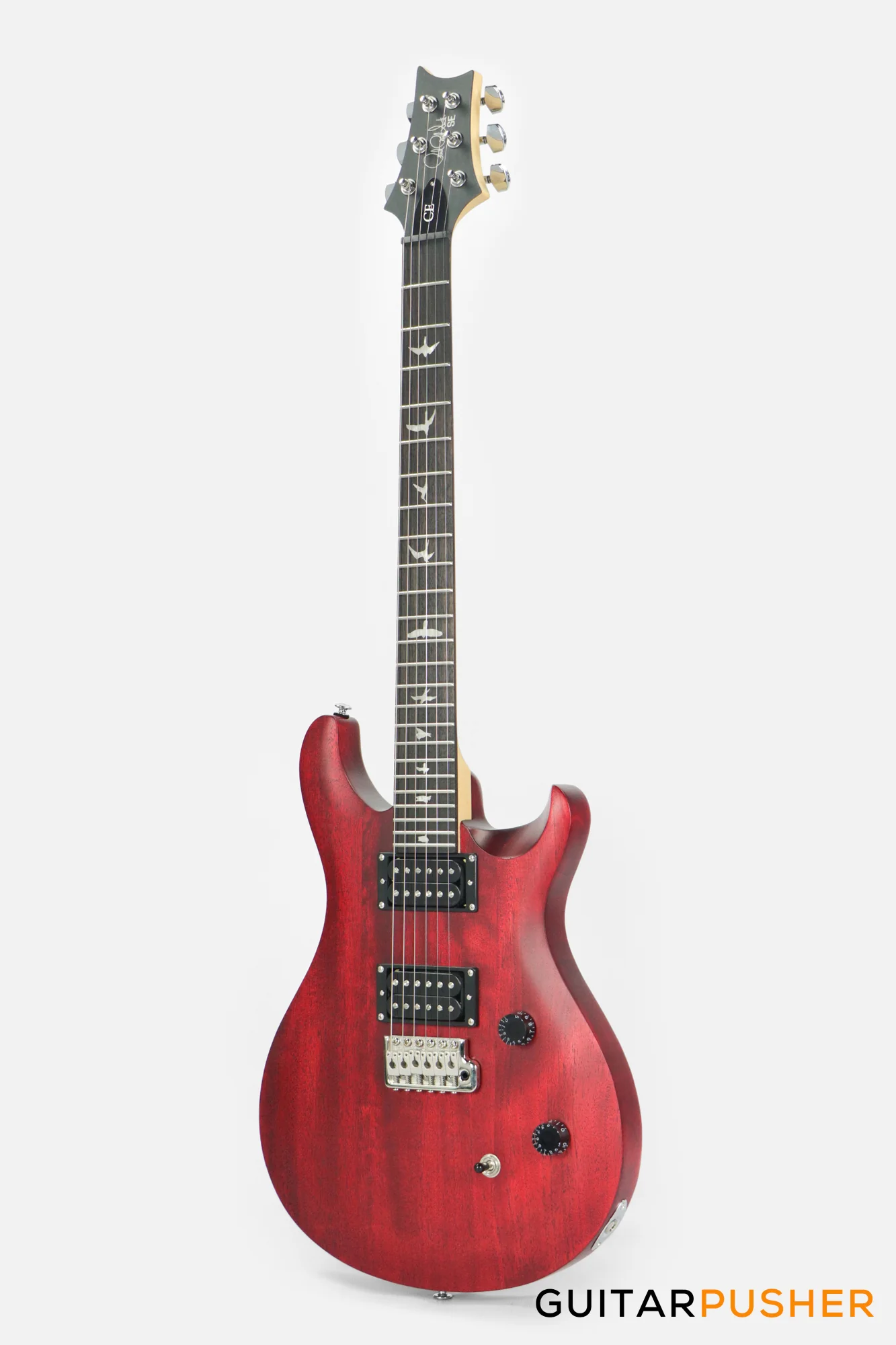 PRS Guitars SE Bolt-On CE 24 Standard Satin Electric Guitar (Vintage Cherry) - Image 8