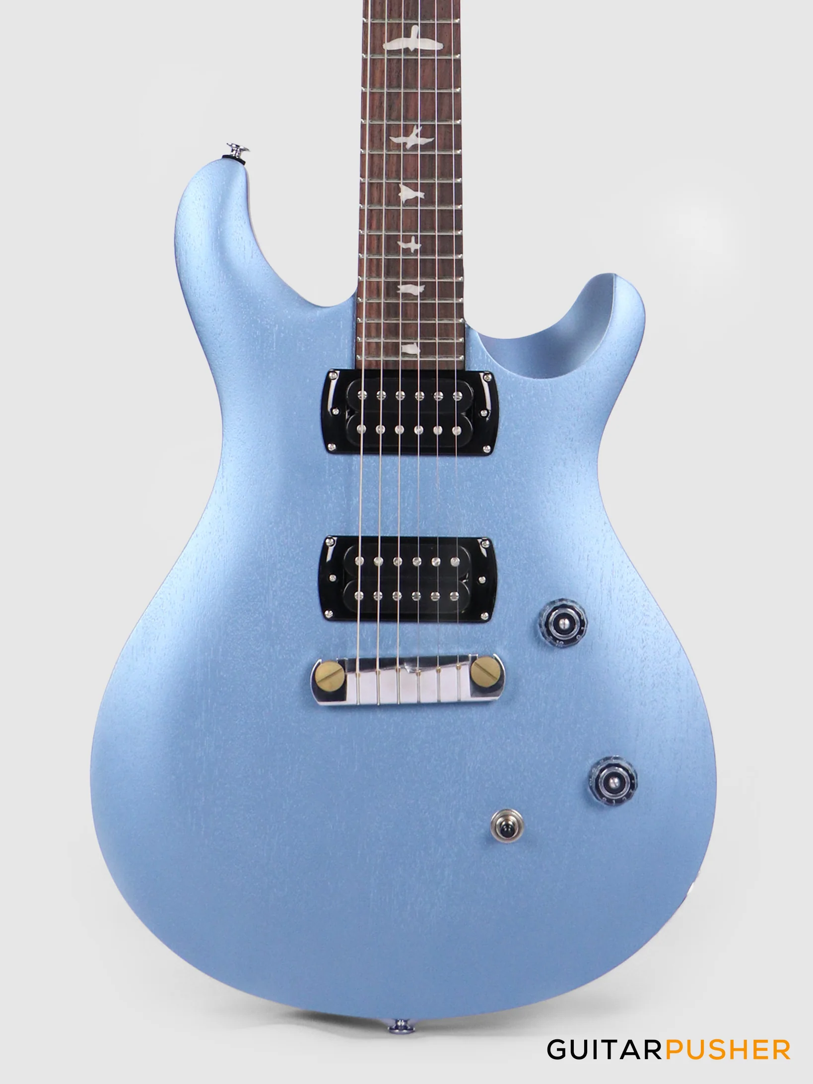 PRS Guitars SE Bolt-On CE 24 Standard Satin Stoptail Electric Guitar (Ice Blue Metallic)