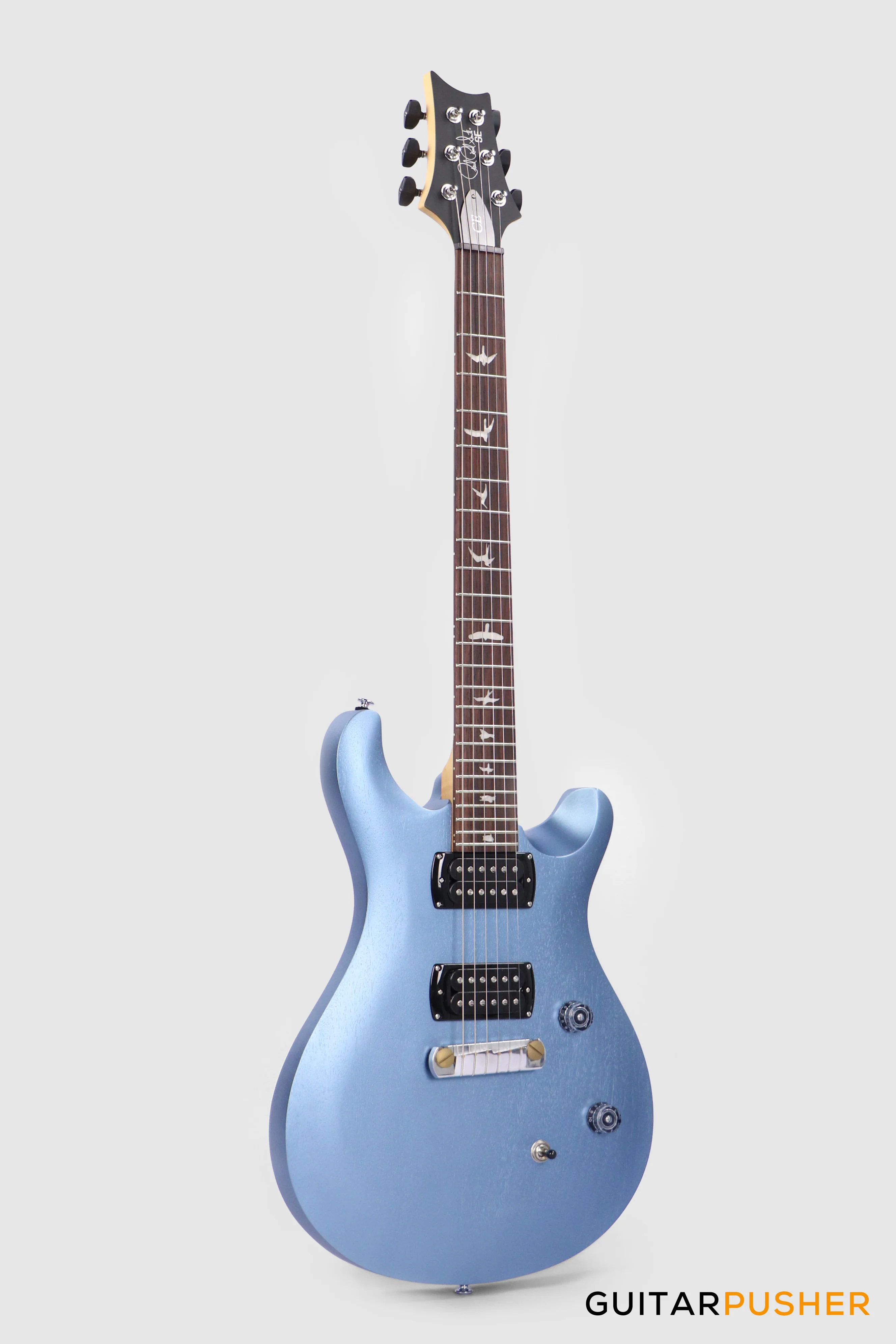 PRS Guitars SE Bolt-On CE 24 Standard Satin Stoptail Electric Guitar (Ice Blue Metallic) - Image 11