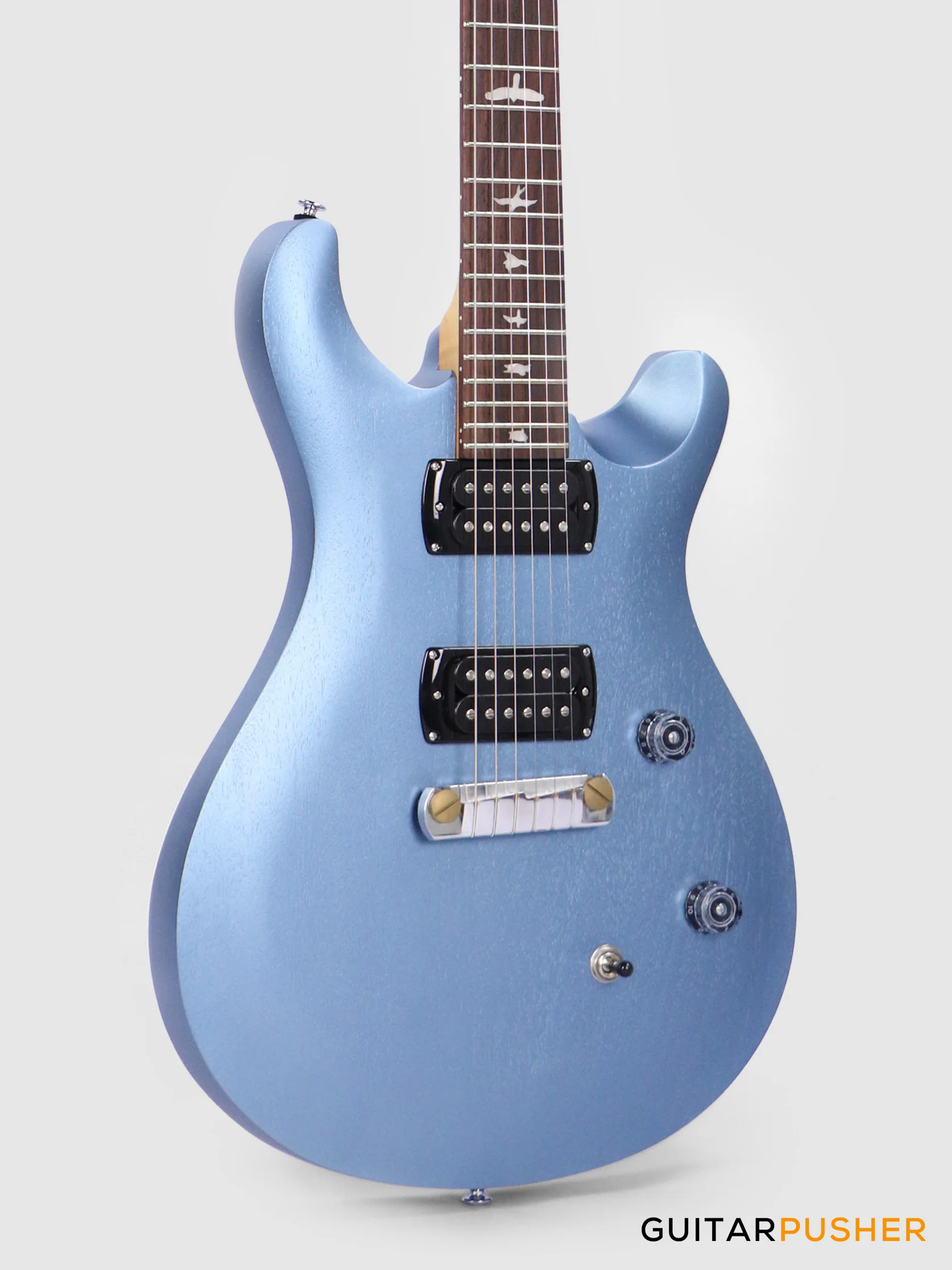 PRS Guitars SE Bolt-On CE 24 Standard Satin Stoptail Electric Guitar (Ice Blue Metallic) - Image 3