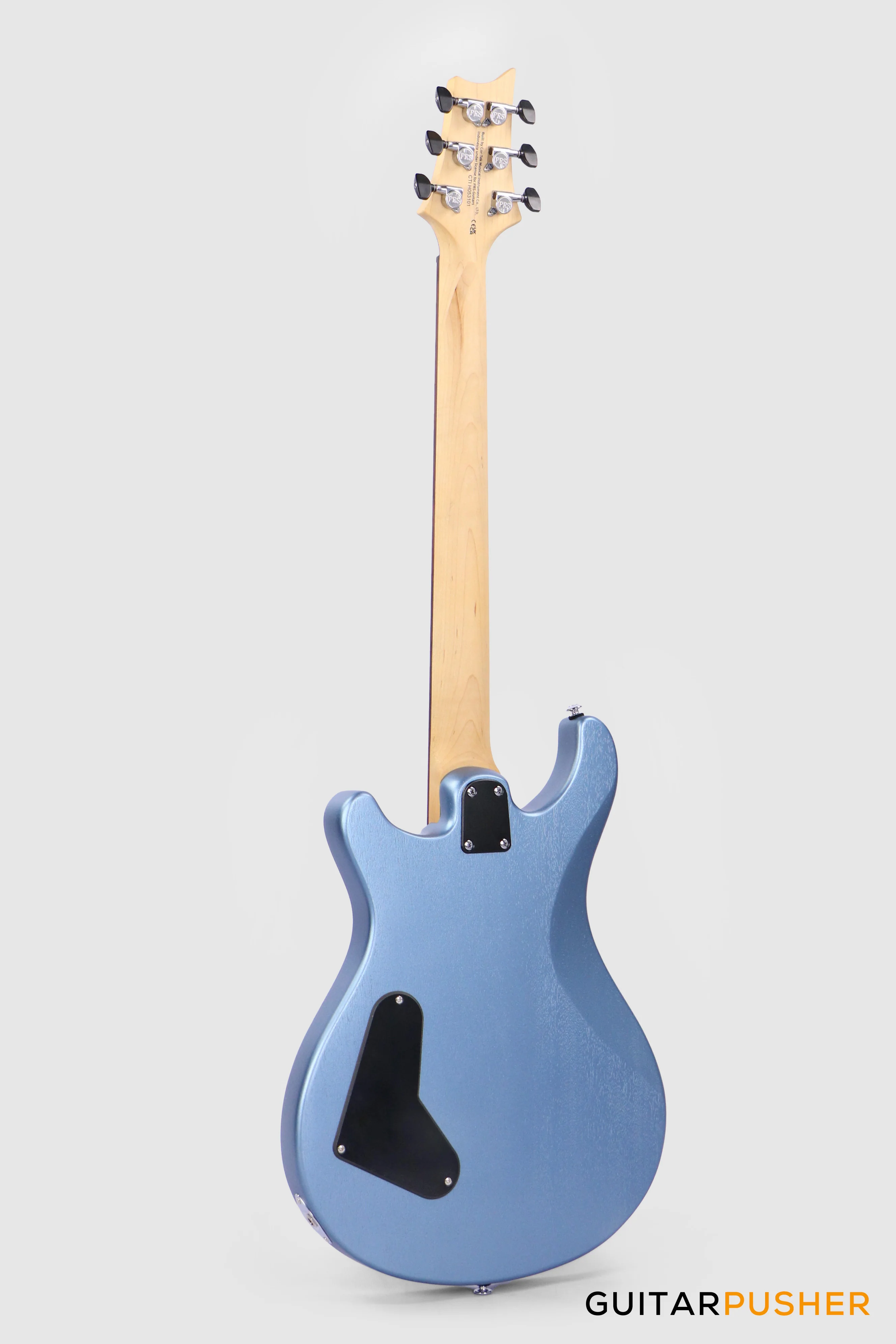 PRS Guitars SE Bolt-On CE 24 Standard Satin Stoptail Electric Guitar (Ice Blue Metallic) - Image 5