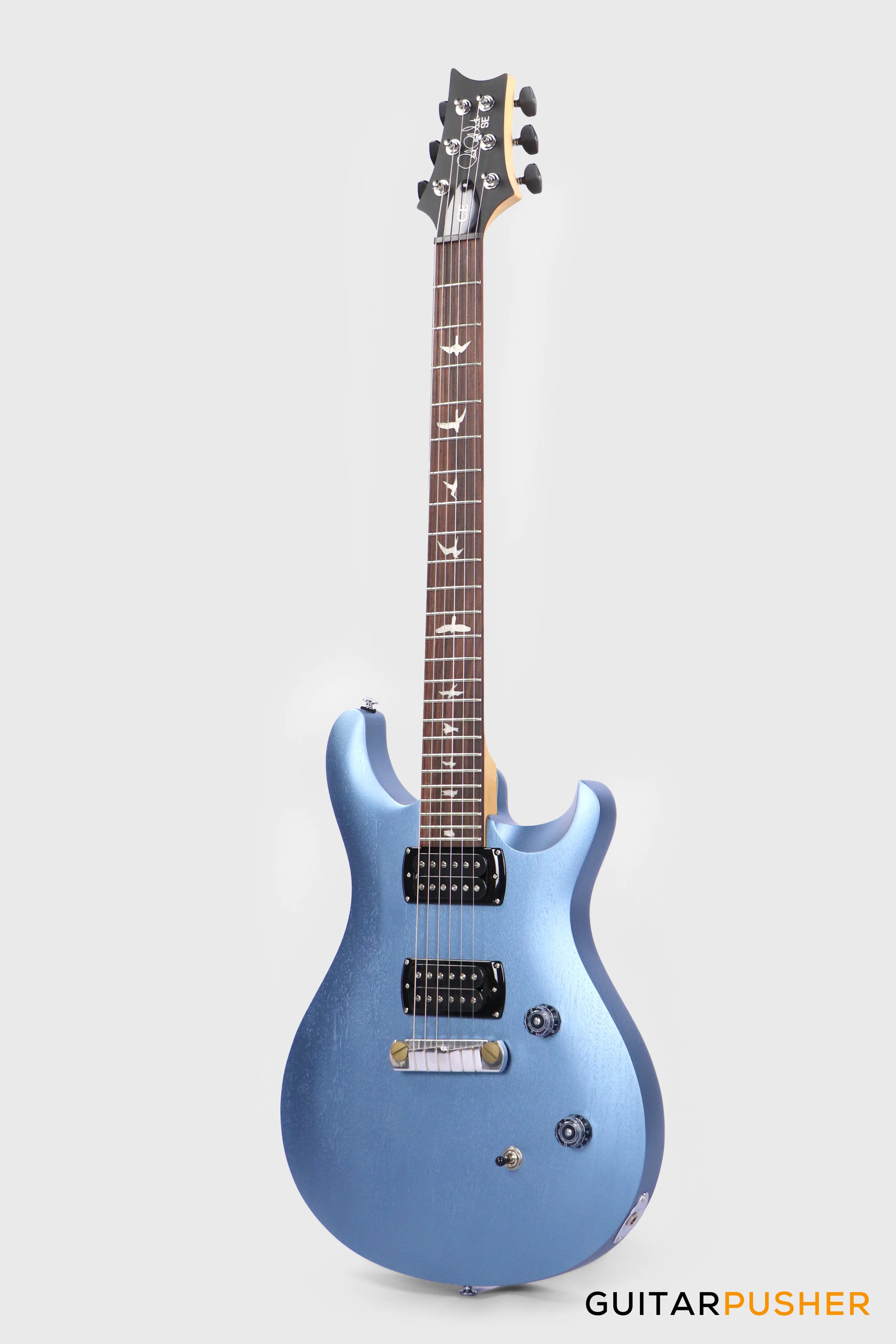 PRS Guitars SE Bolt-On CE 24 Standard Satin Stoptail Electric Guitar (Ice Blue Metallic) - Image 6