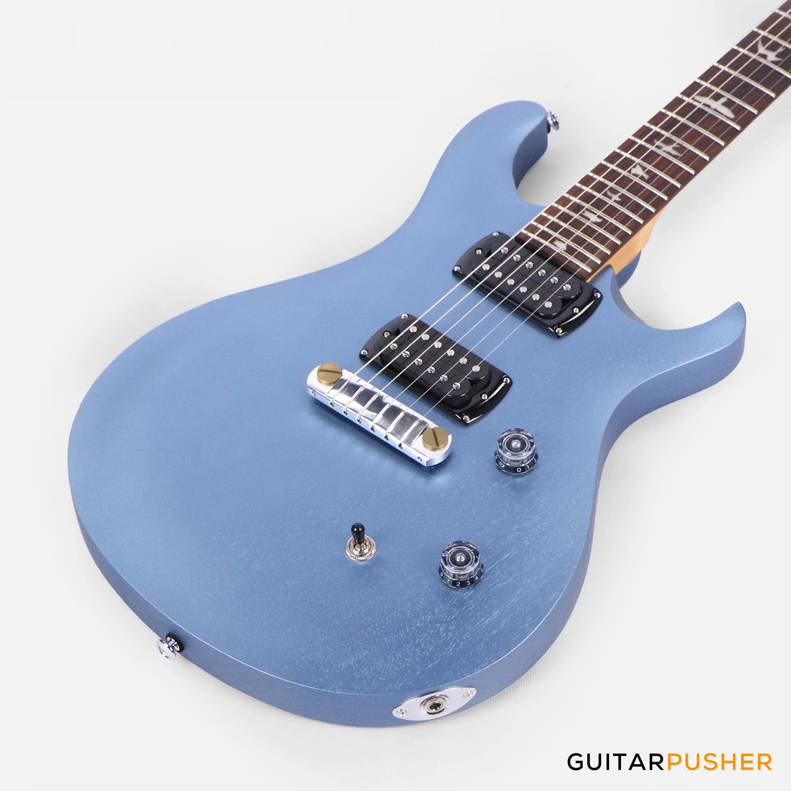 PRS Guitars SE Bolt-On CE 24 Standard Satin Stoptail Electric Guitar (Ice Blue Metallic) - Image 9