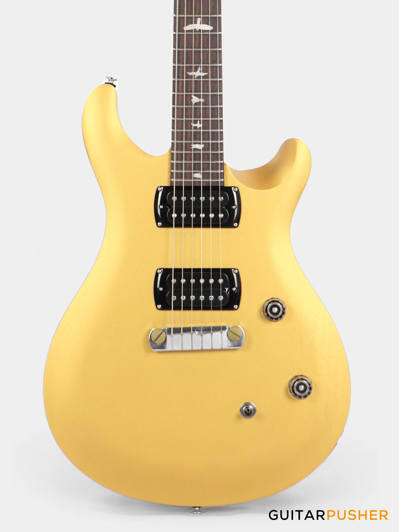 PRS Guitars SE Bolt-On CE 24 Standard Satin Stoptail Electric Guitar (Metallic Gold)
