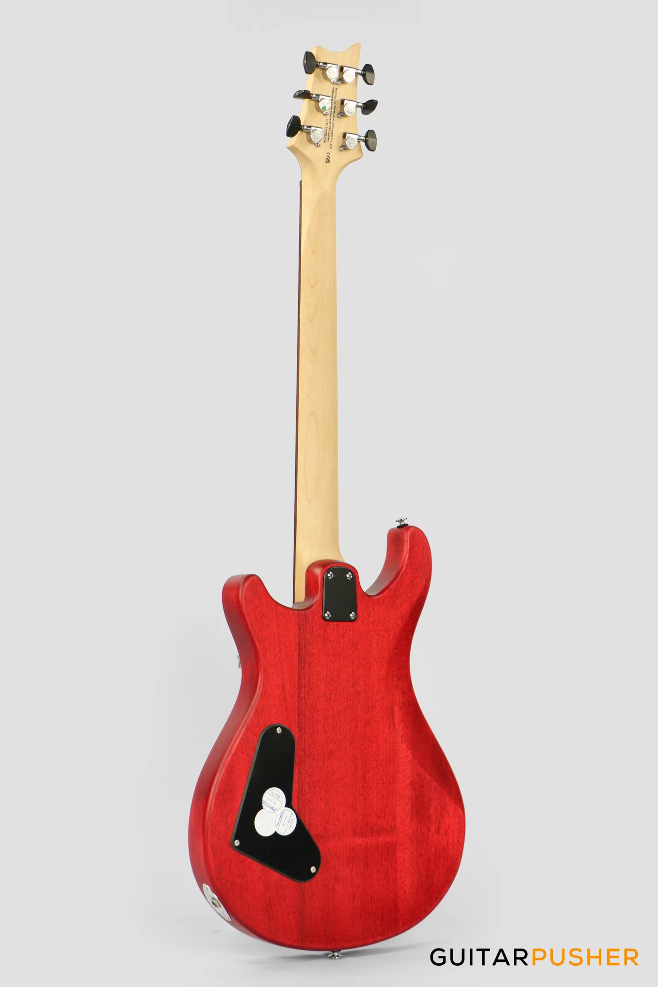 PRS Guitars SE Bolt-On CE 24 Standard Satin Stoptail Electric Guitar (Vintage Cherry) - Image 6