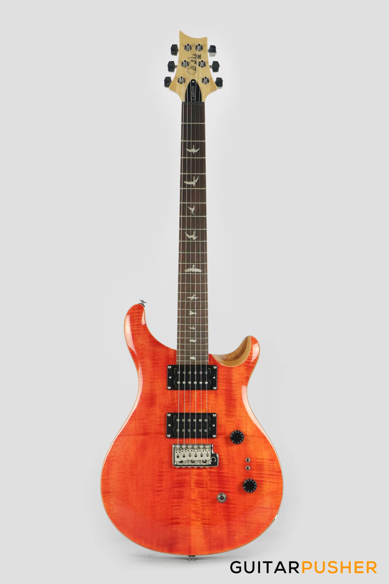 PRS Guitars SE Custom 24-08 Electric Guitar (Blood Orange) - Image 2