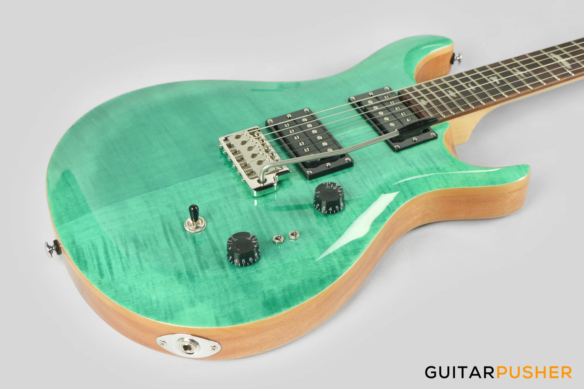 PRS Guitars SE Custom 24-08 Electric Guitar (Turquoise) - Image 12