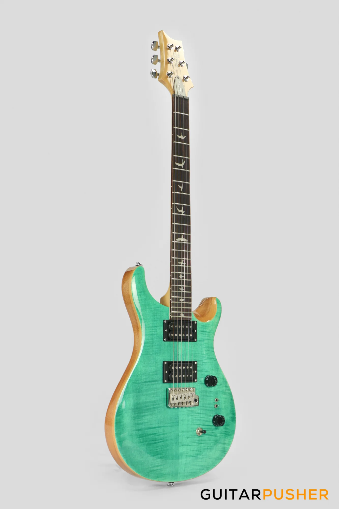PRS Guitars SE Custom 24-08 Electric Guitar (Turquoise) - Image 4