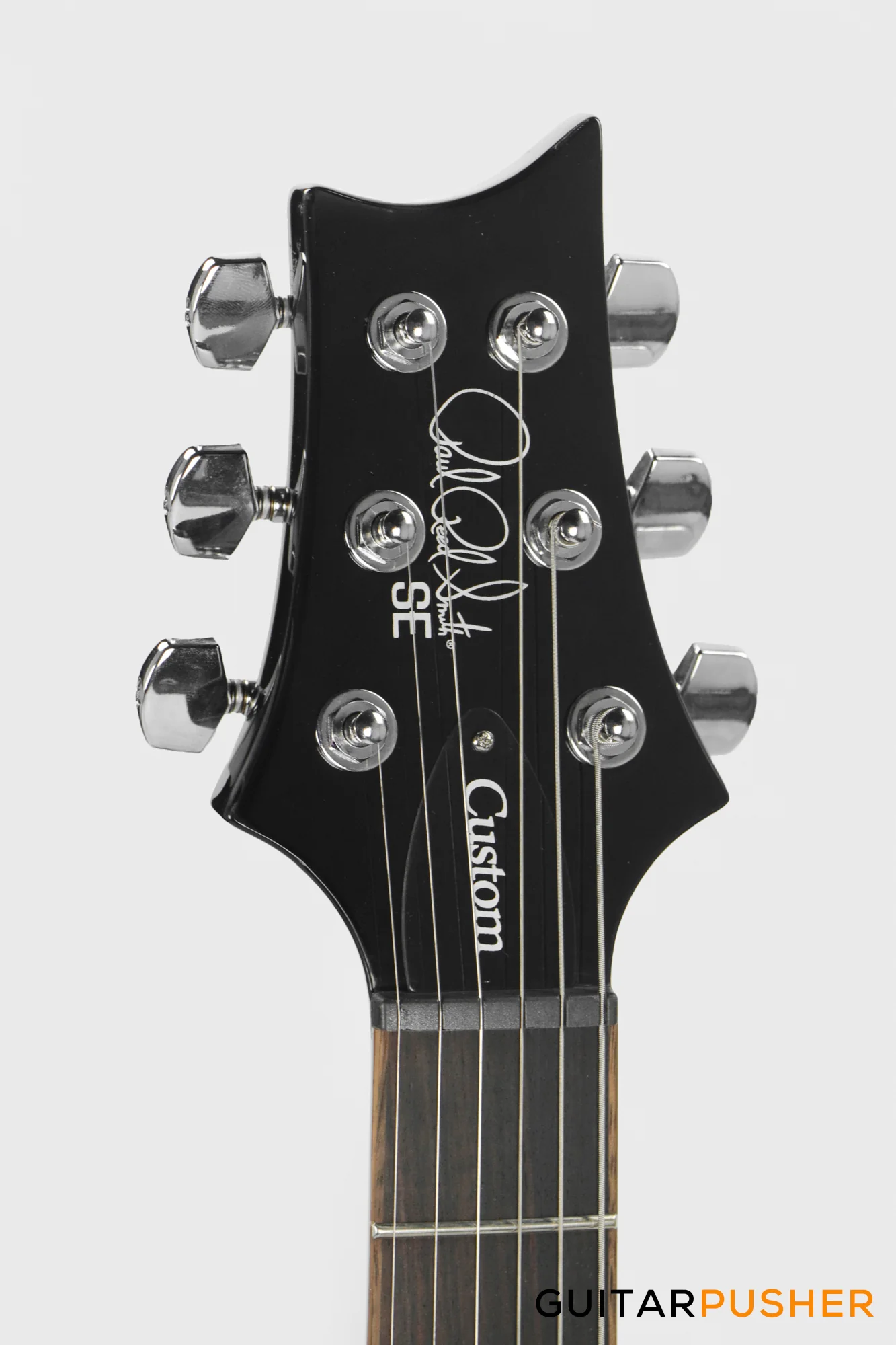 PRS Guitars SE Custom 24 Electric Guitar (Black Gold Burst) - LEFT HAND - Image 5
