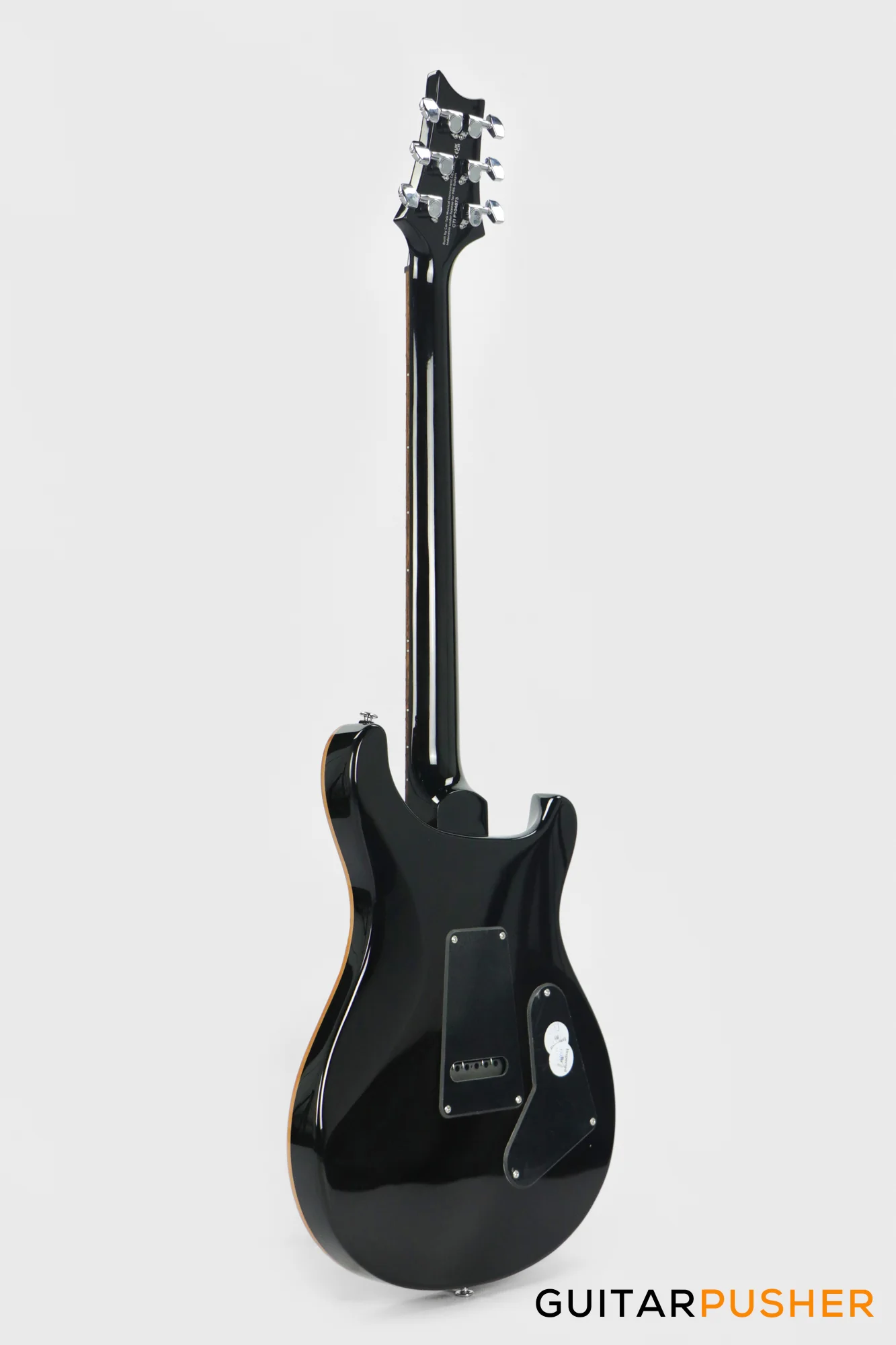 PRS Guitars SE Custom 24 Electric Guitar (Black Gold Burst) - LEFT HAND - Image 6