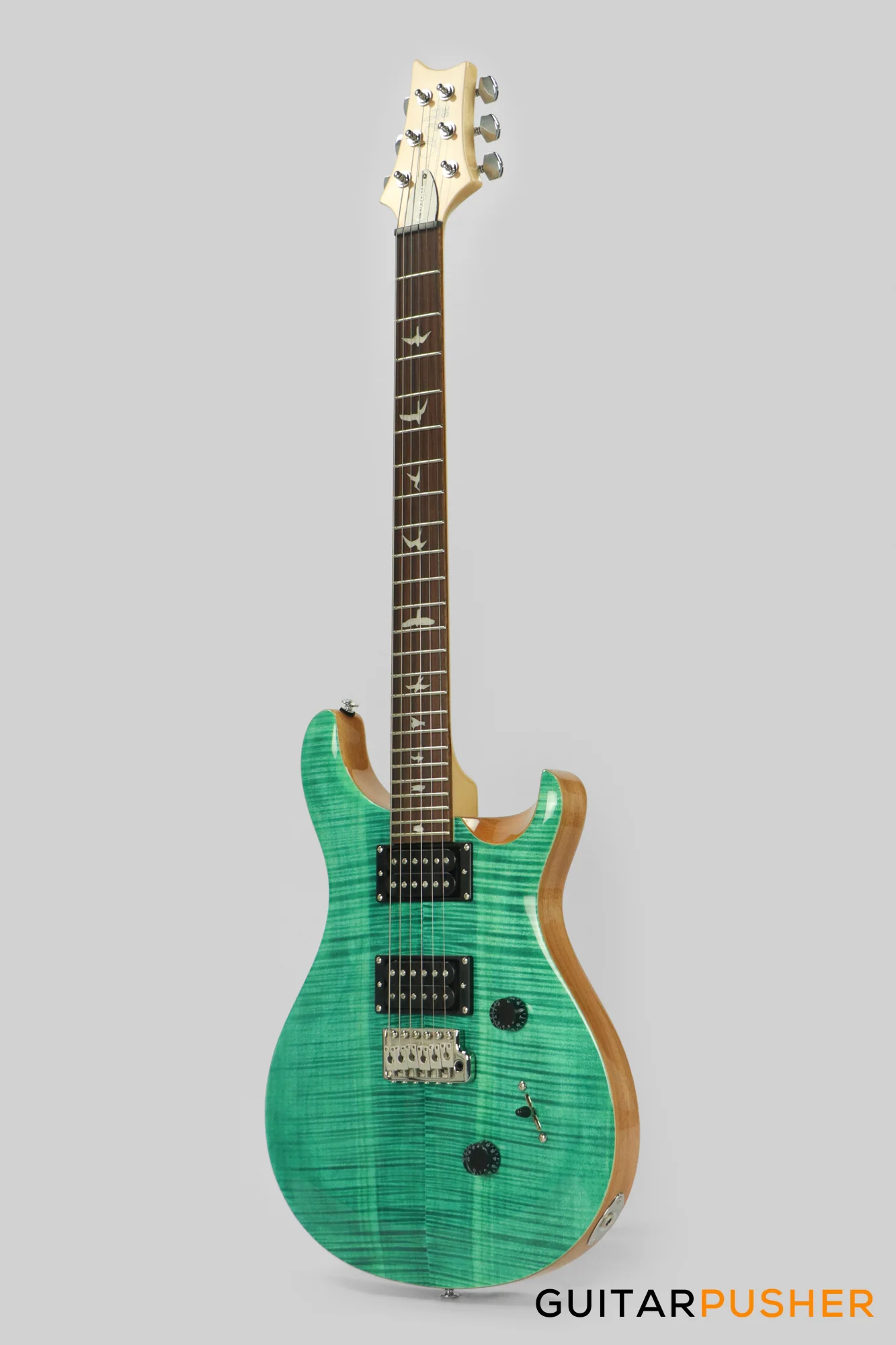 PRS Guitars SE Custom 24 Electric Guitar (Turquoise) - Image 5
