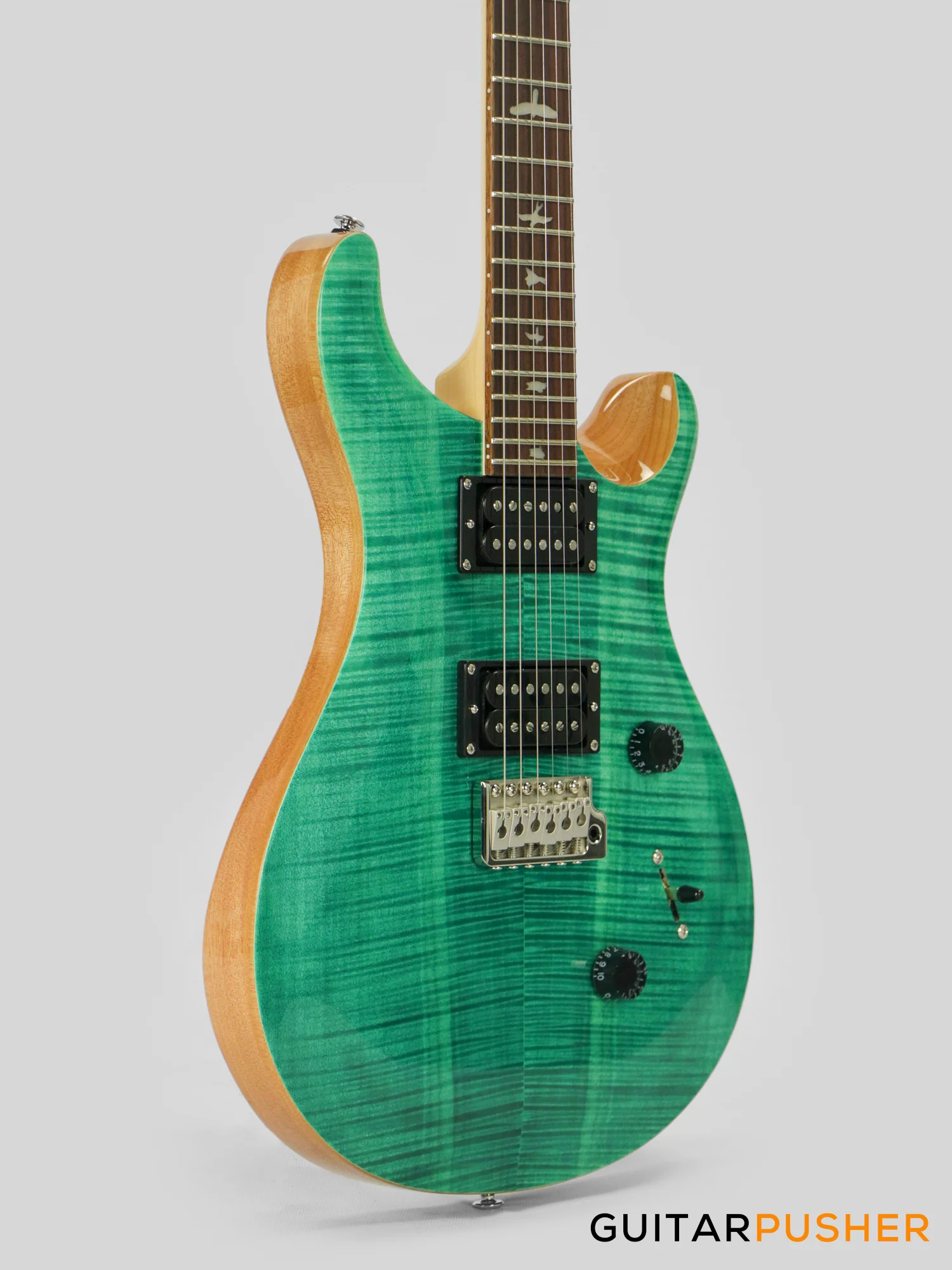 PRS Guitars SE Custom 24 Electric Guitar (Turquoise) - Image 6