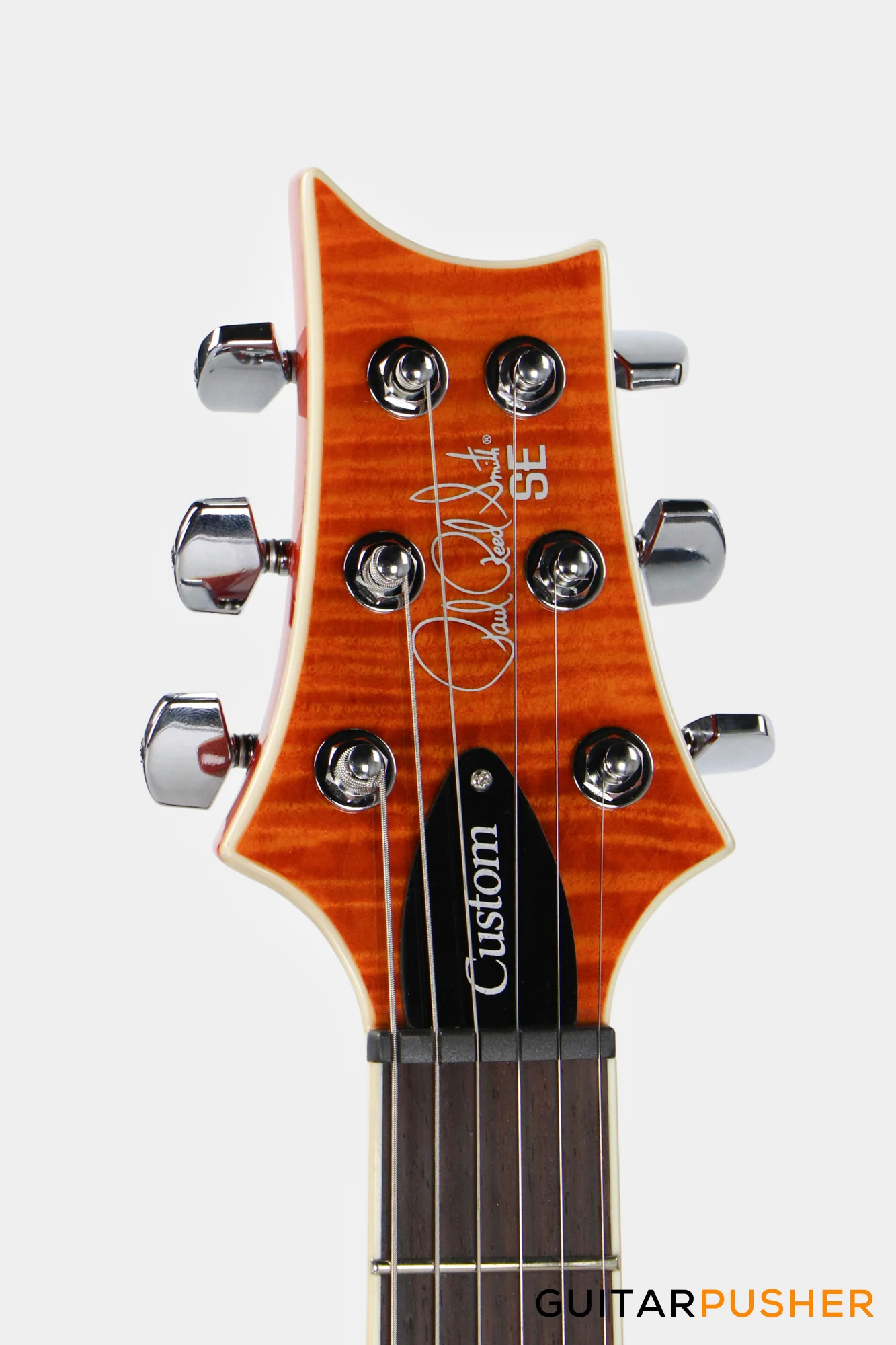 PRS Guitars SE Custom 24 Semi-Hollow Piezo Electric Guitar (Vintage Sunburst) - Image 5
