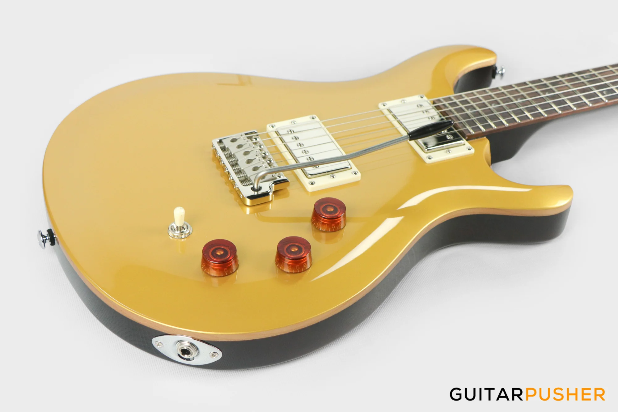 PRS Guitars SE DGT Electric Guitar (Gold Top) - Image 11
