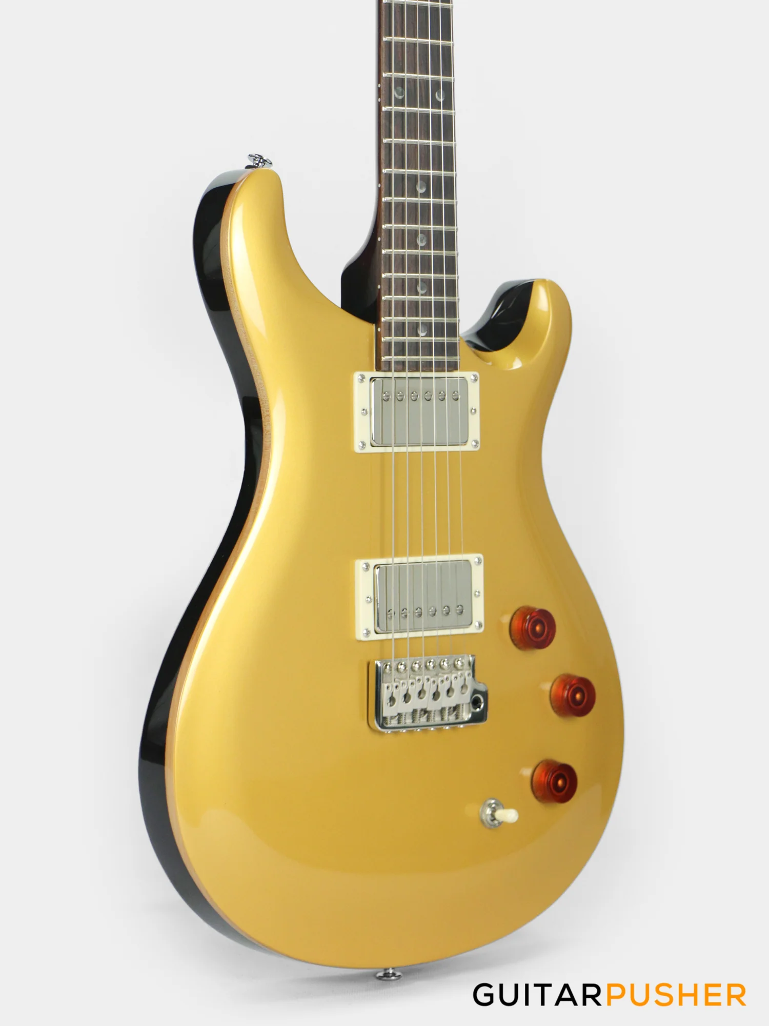 PRS Guitars SE DGT Electric Guitar (Gold Top) - Image 4