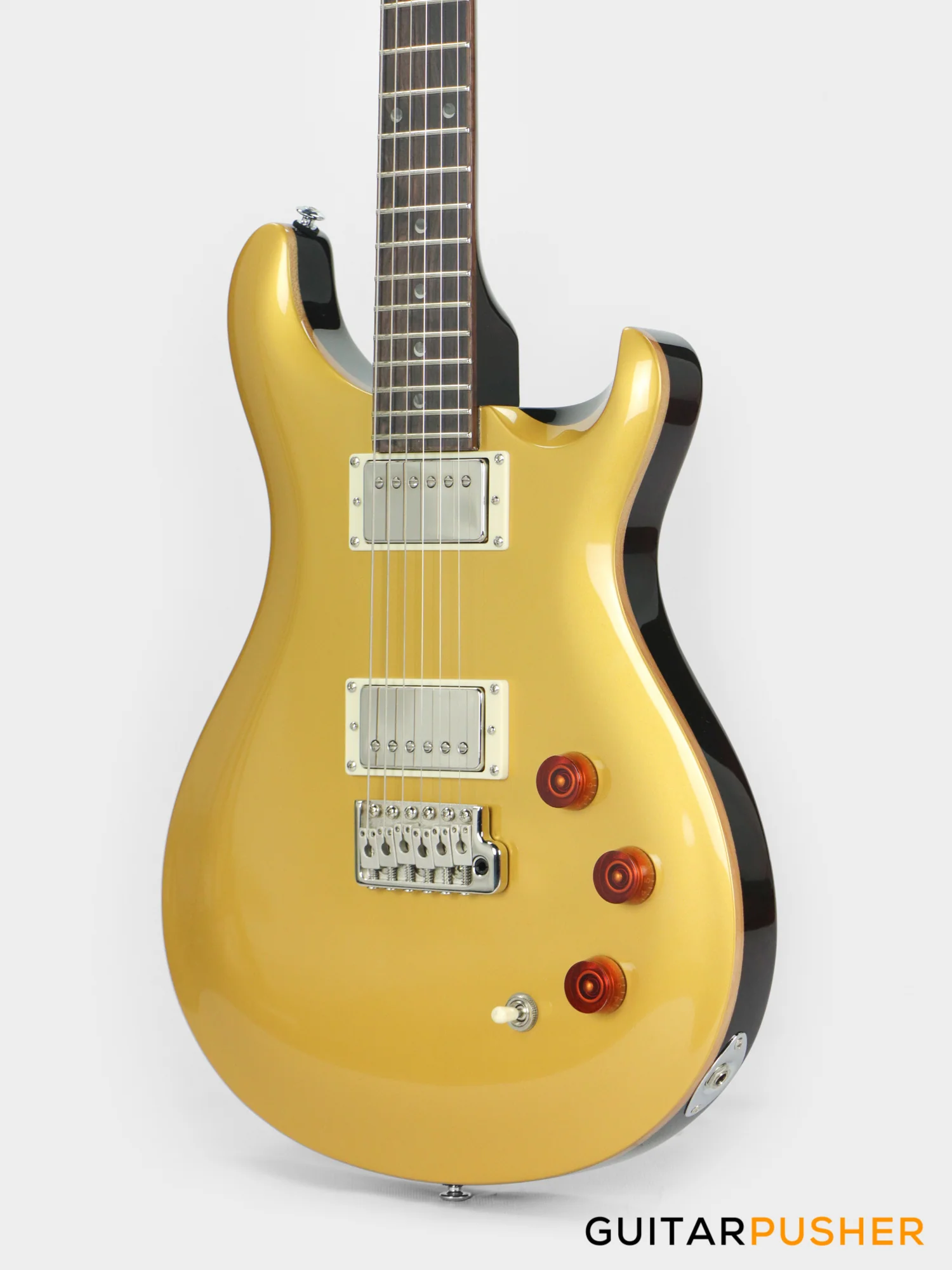 PRS Guitars SE DGT Electric Guitar (Gold Top) - Image 8