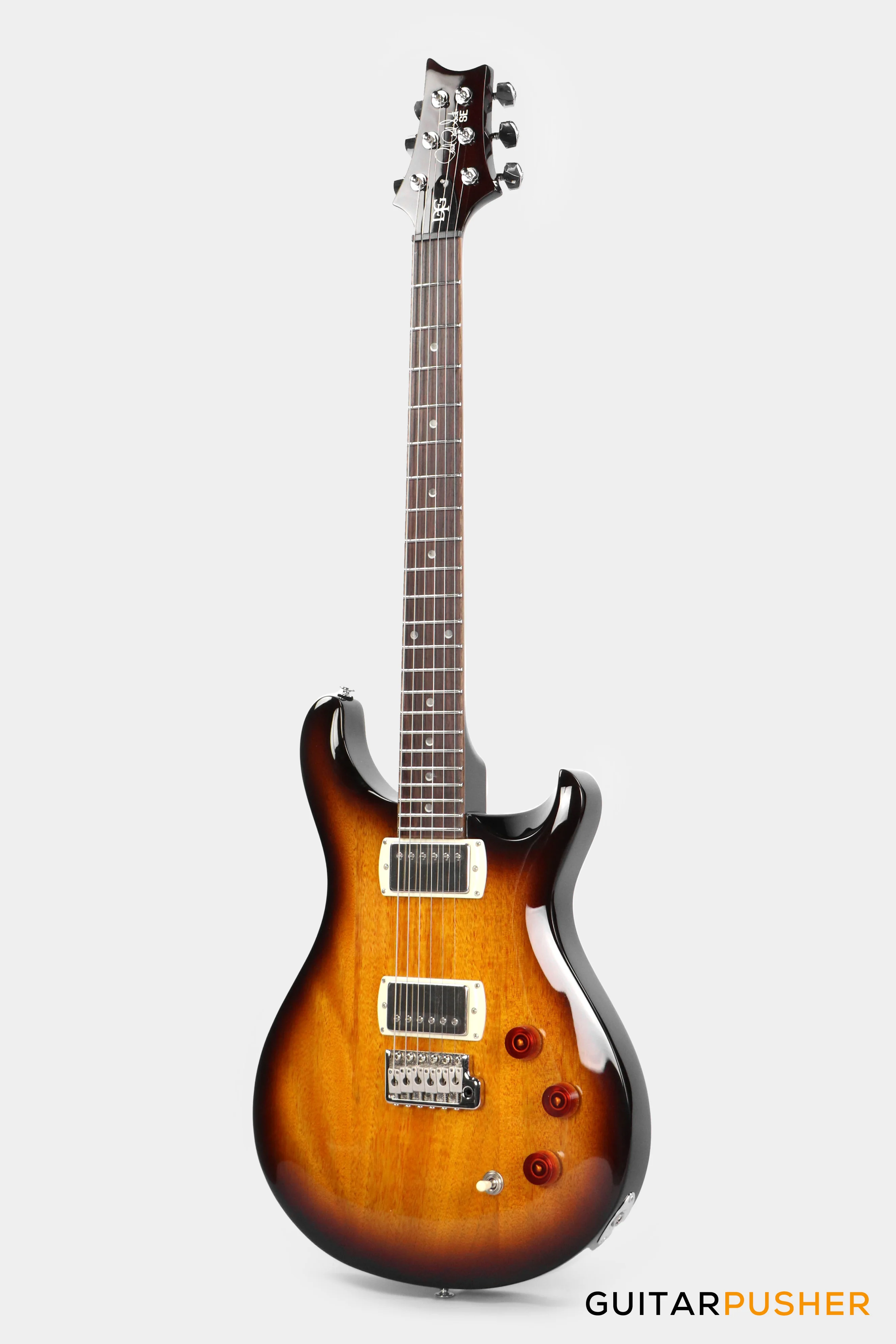 PRS Guitars SE DGT Standard Electric Guitar (McCarty Tobacco Sunburst) - Image 4