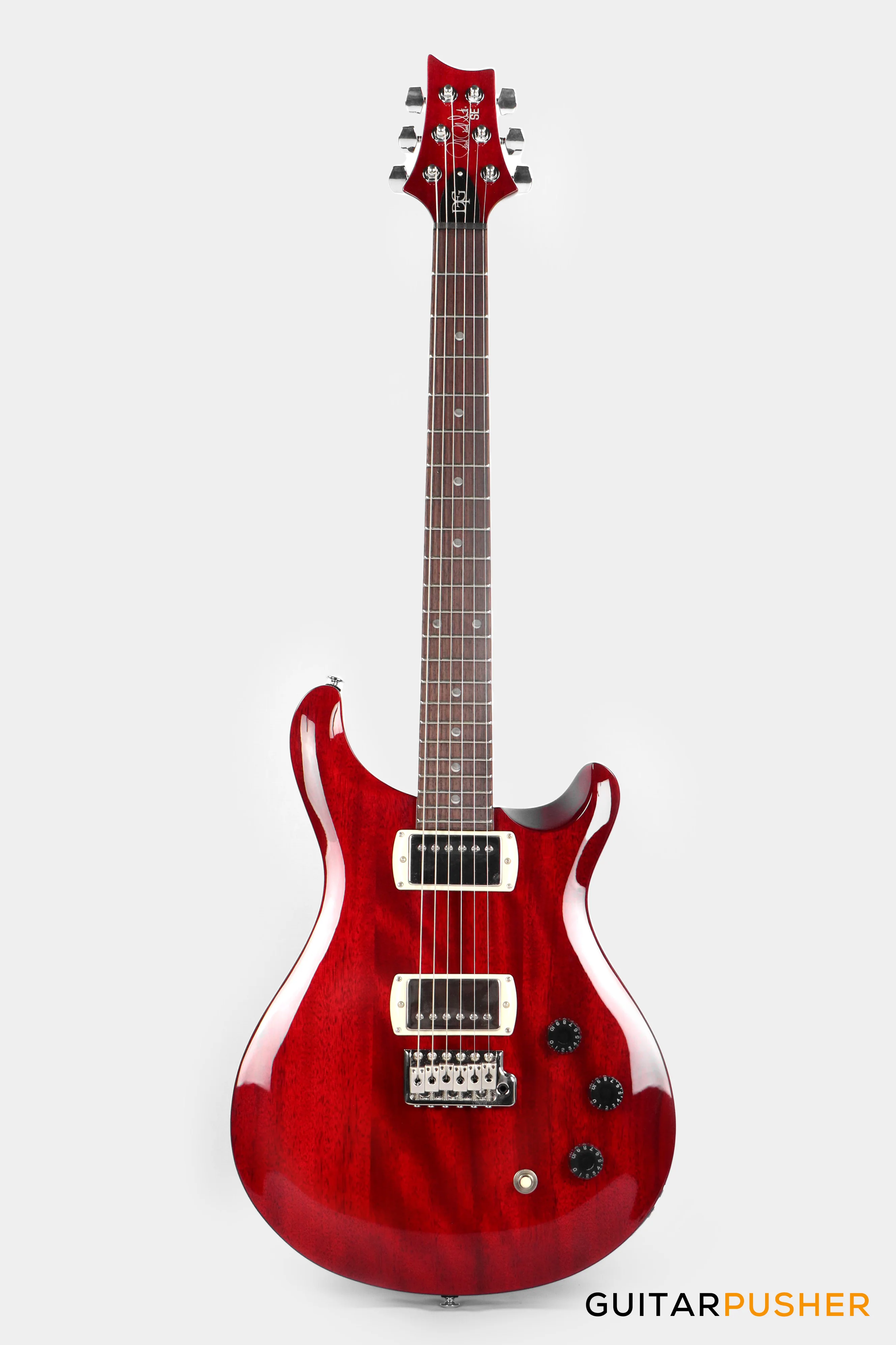 PRS Guitars SE DGT Standard Electric Guitar (Vintage Cherry) - Image 2