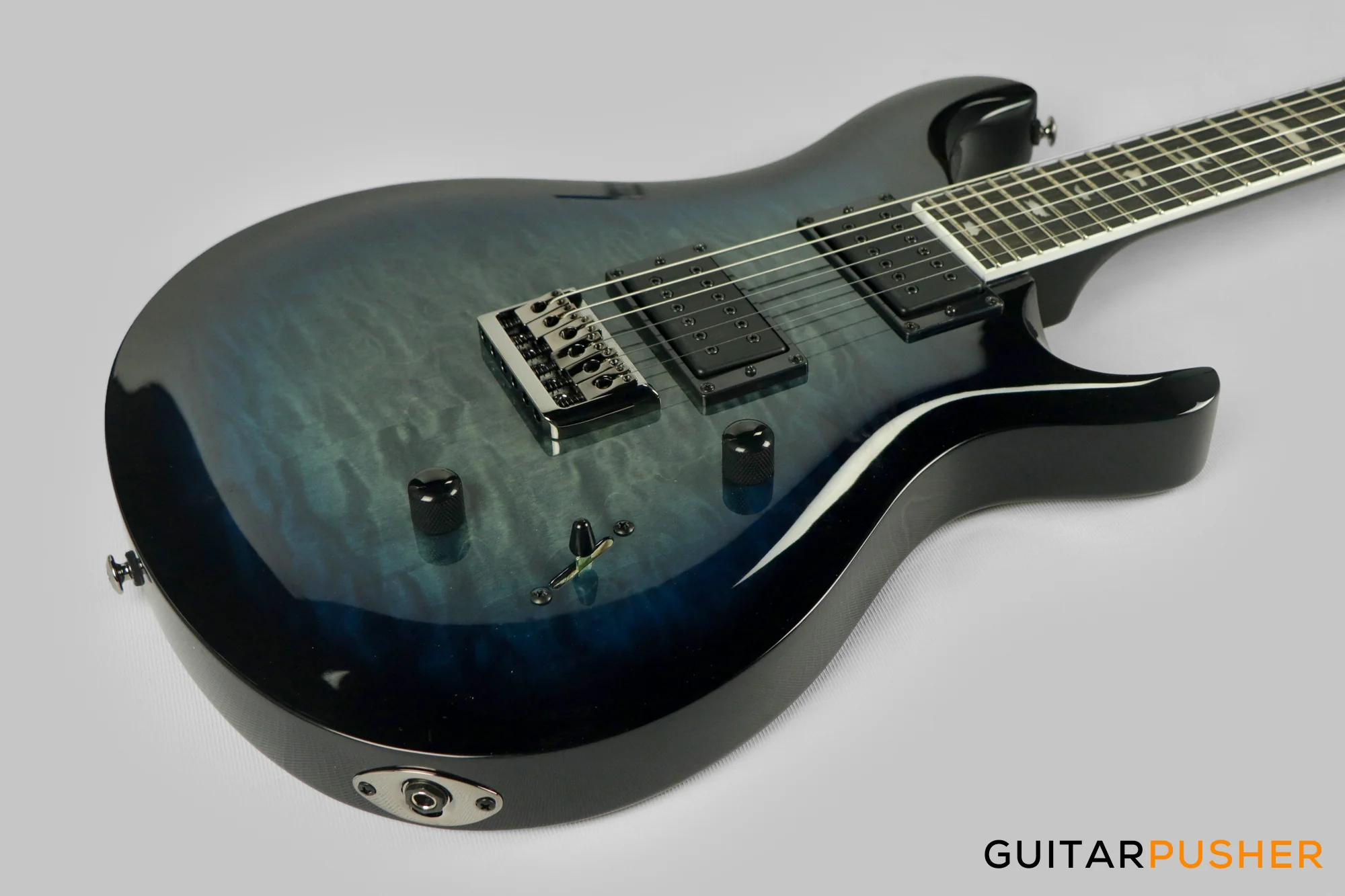 PRS Guitars SE Mark Holcomb Signature Electric Guitar (Holcomb Blue Burst) - Image 11