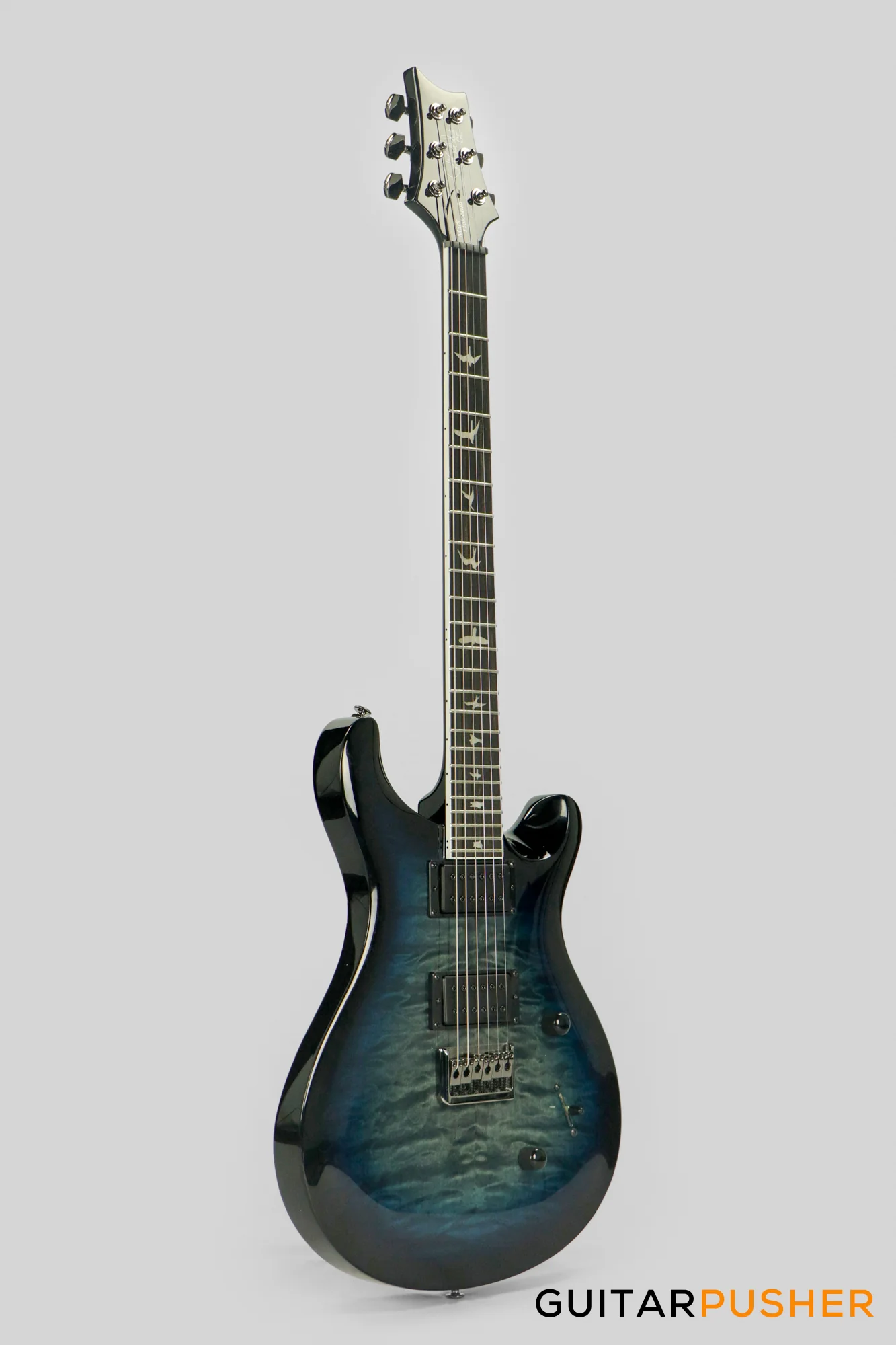 PRS Guitars SE Mark Holcomb Signature Electric Guitar (Holcomb Blue Burst) - Image 4