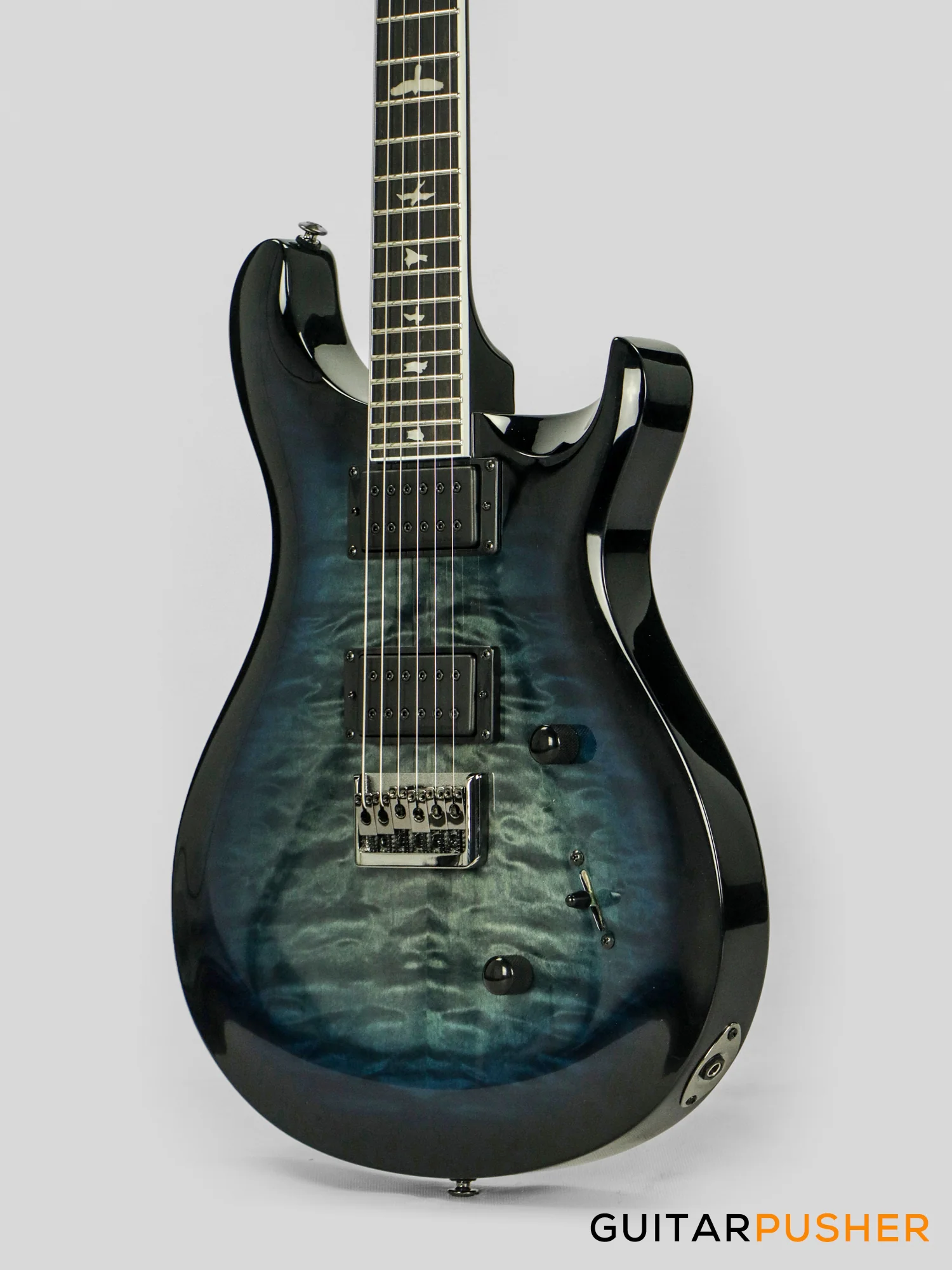 PRS Guitars SE Mark Holcomb Signature Electric Guitar (Holcomb Blue Burst) - Image 9