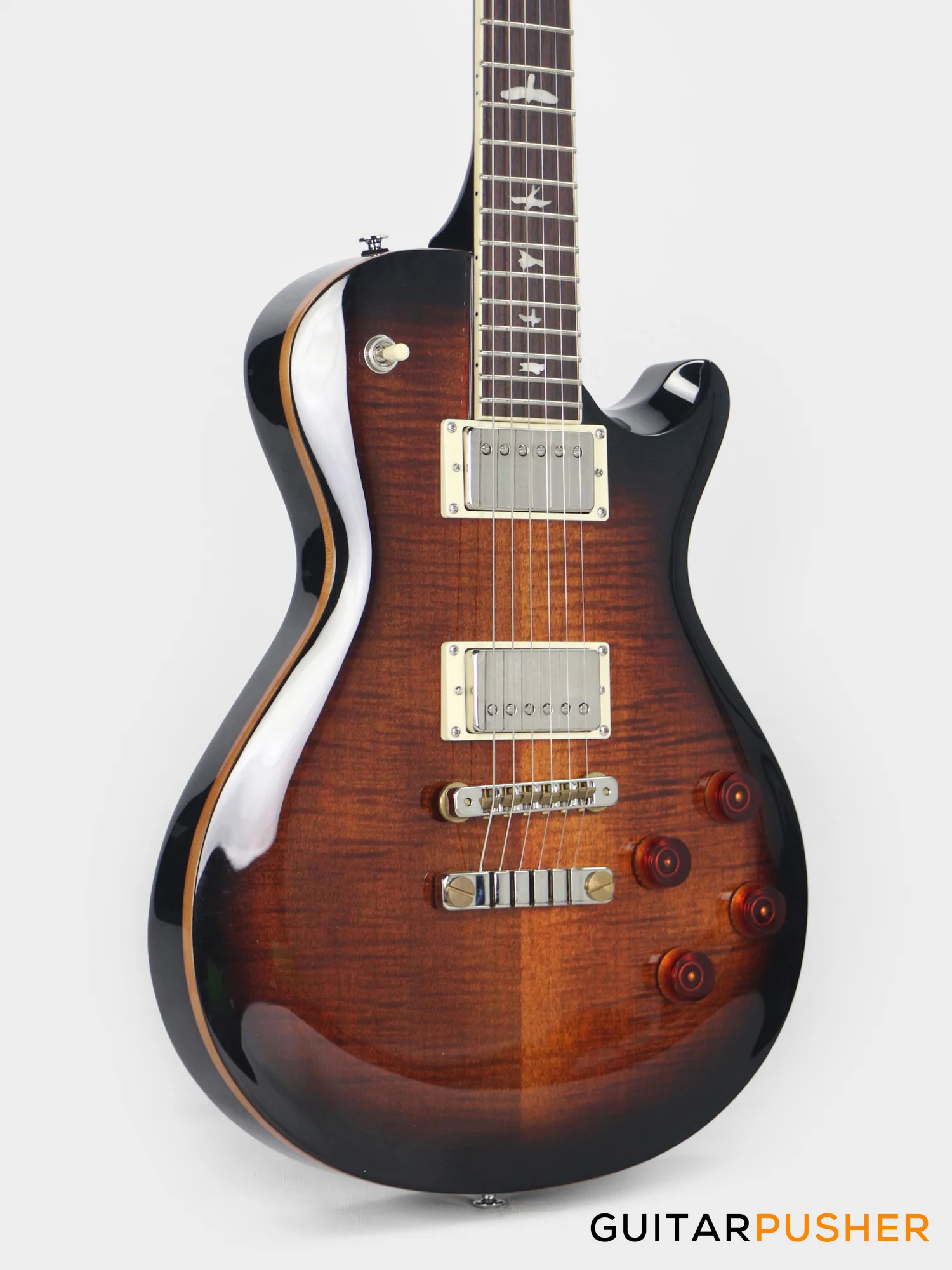 PRS Guitars SE McCarty 594 Singlecut Electric Guitar (Black Gold Burst) - Image 5