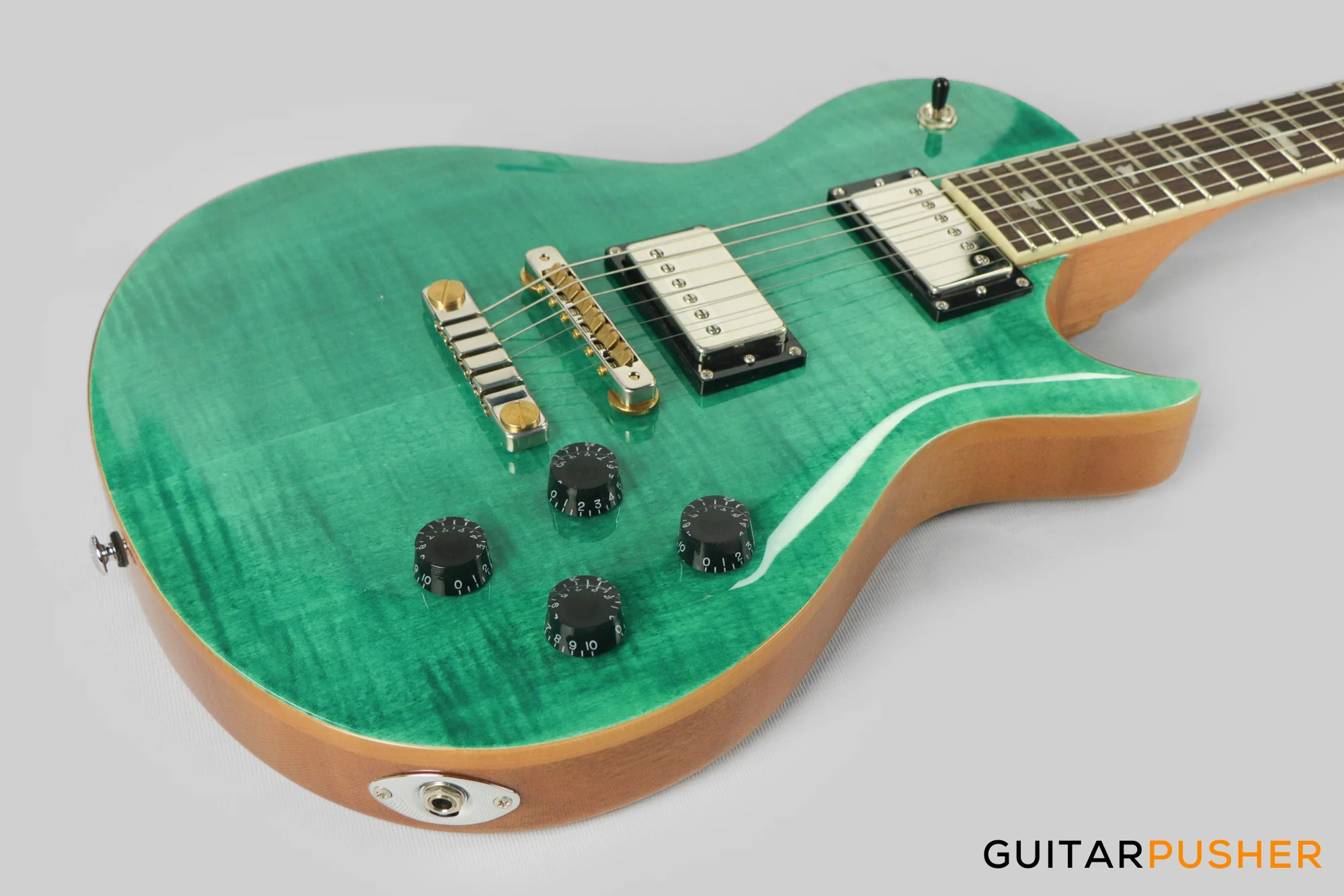 PRS Guitars SE McCarty 594 Singlecut Electric Guitar (Turquoise) - Image 12