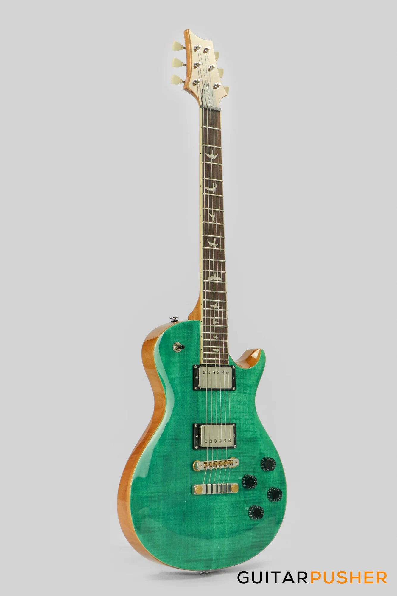 PRS Guitars SE McCarty 594 Singlecut Electric Guitar (Turquoise) - Image 4