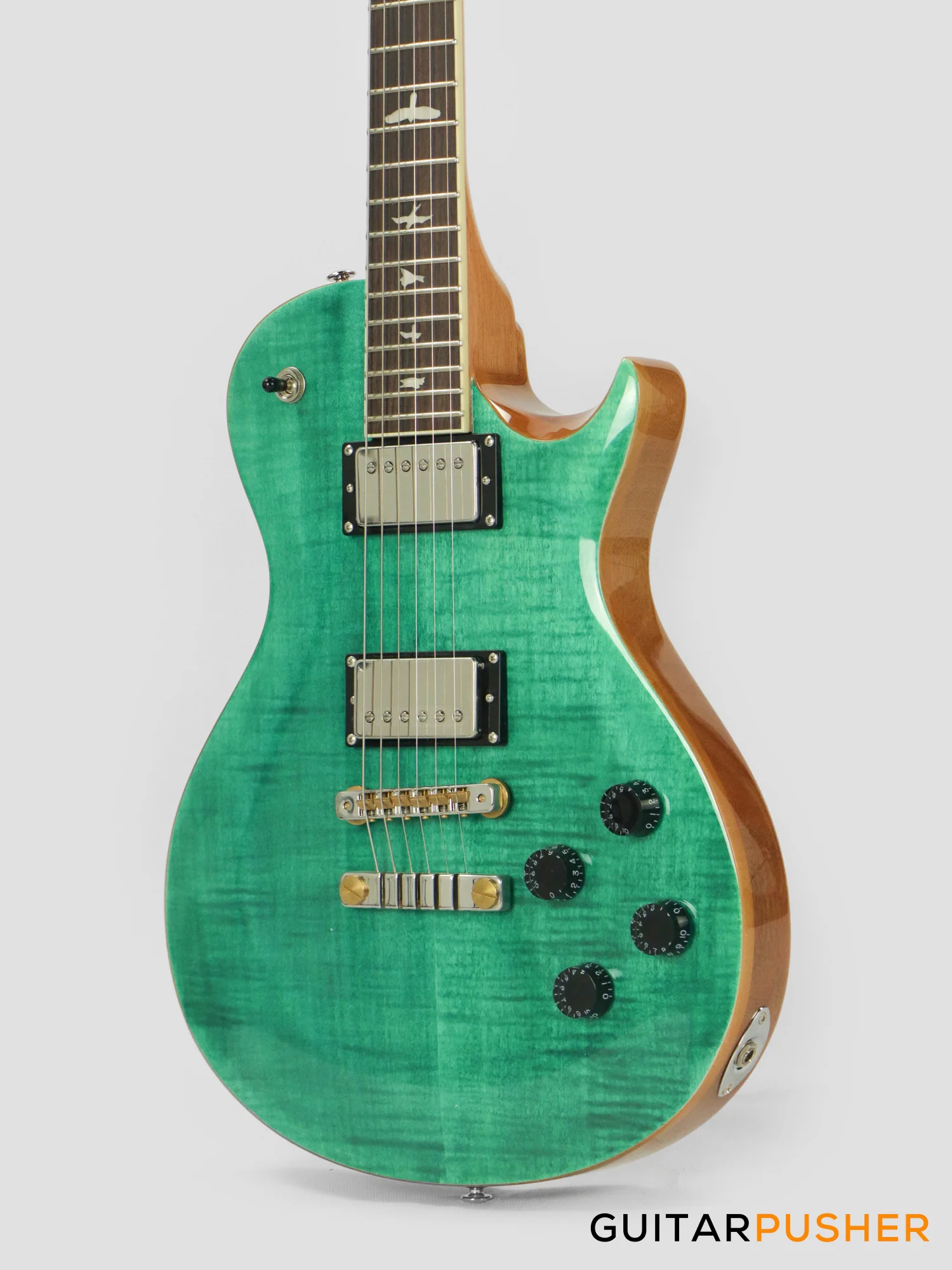 PRS Guitars SE McCarty 594 Singlecut Electric Guitar (Turquoise) - Image 9