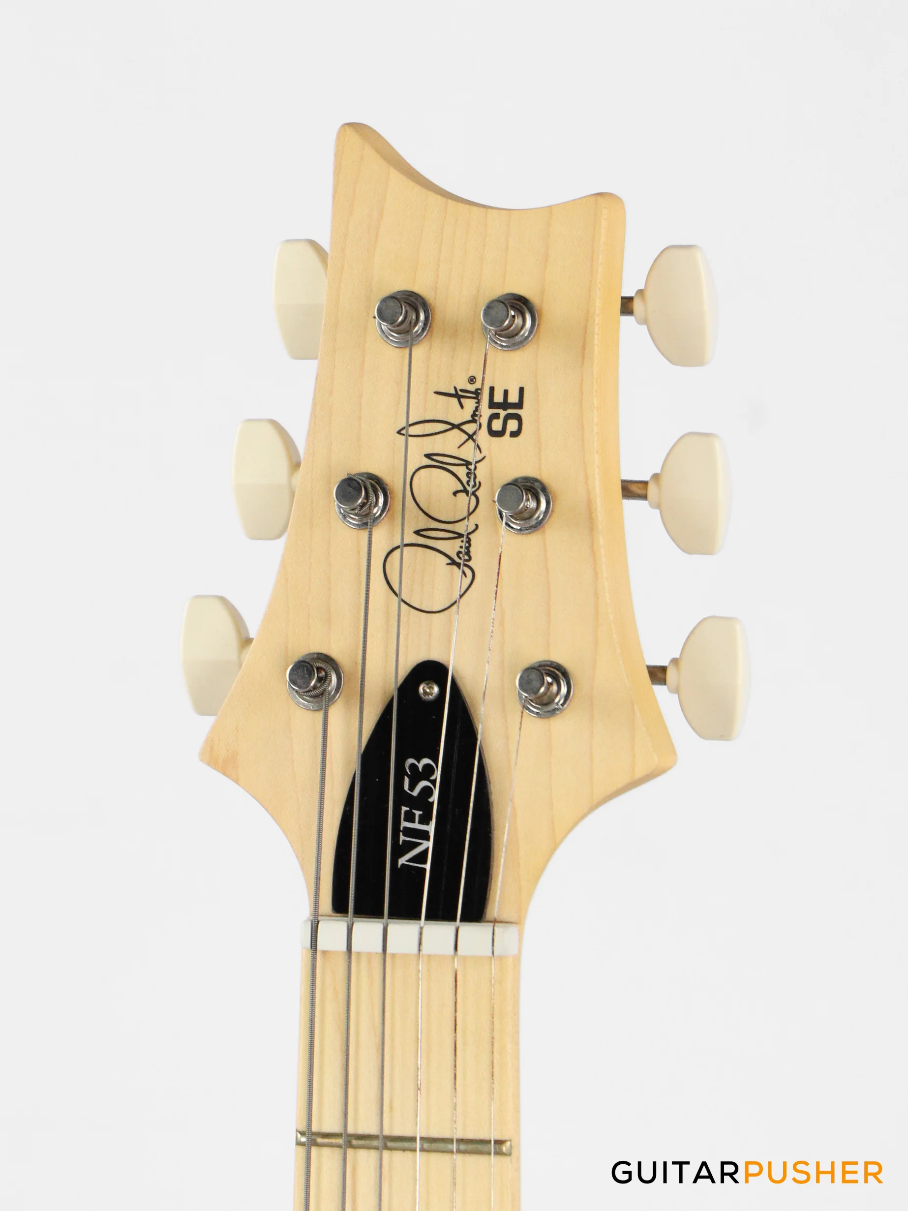 PRS Guitars SE NF 53 Electric Guitar (White Doghair) - Image 9