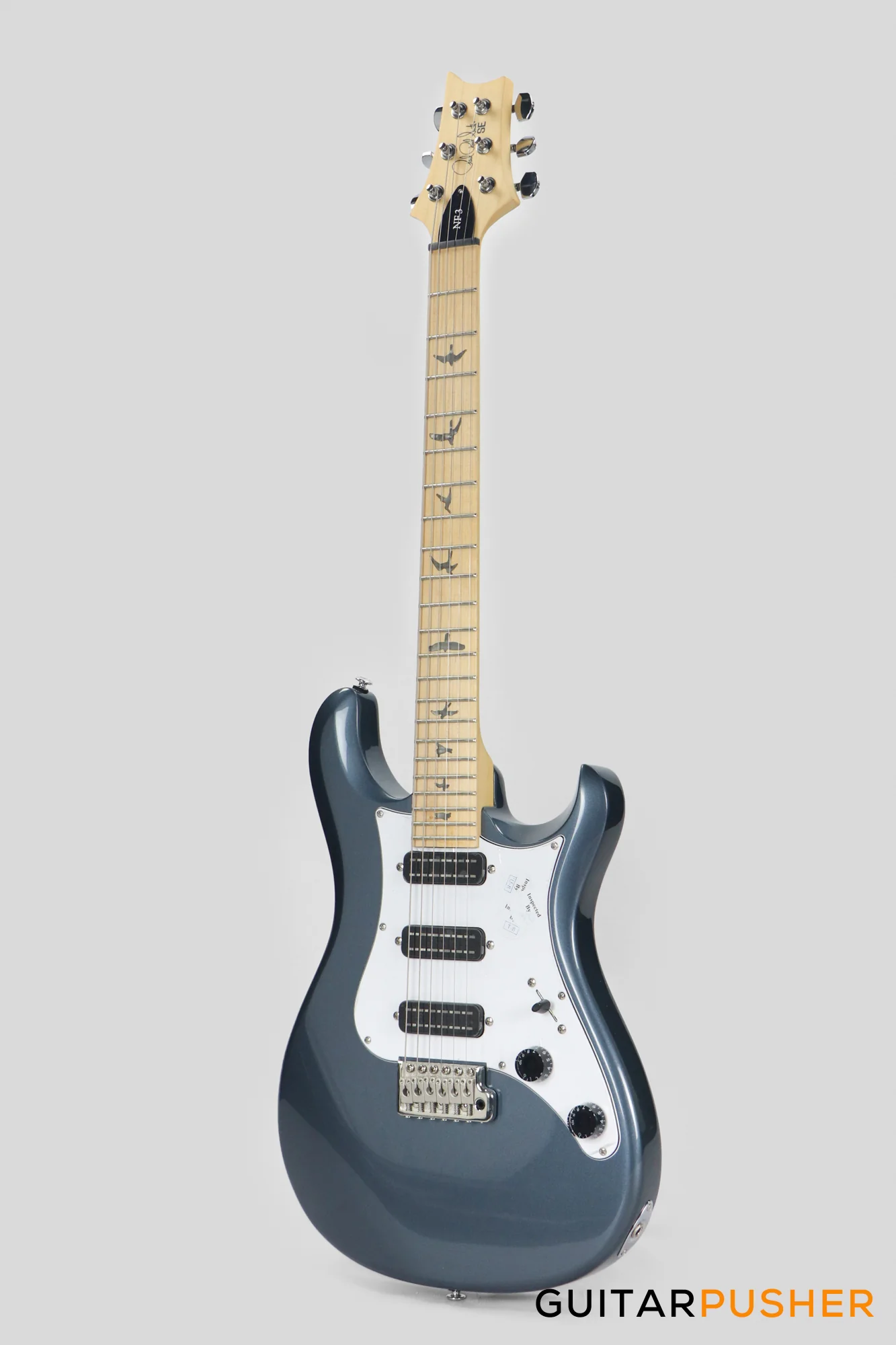 PRS Guitars SE NF3 Electric Guitar w/ Maple Fingerboard (Gun Metal Gray) - Image 7